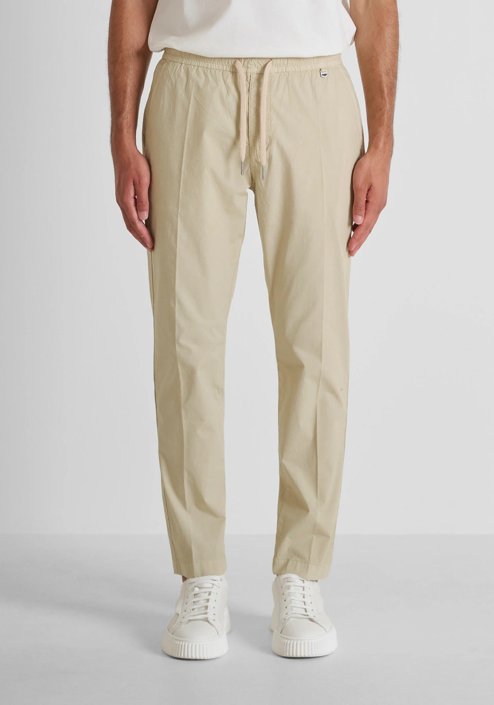 PANTALONE uomo slim fit in cotone safari antony morato MMTR00787 FA900138 BEIGE ANTONY MORATO 
