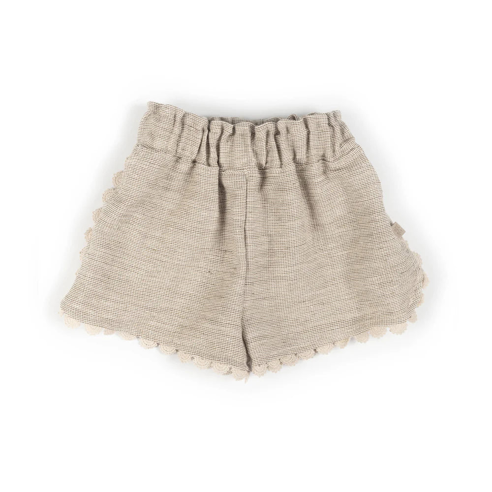 SHORTS NEONATA CON BORDINO  MUSTARD BAMBOOM 1136TE MUSTARD BAMBOOM 
