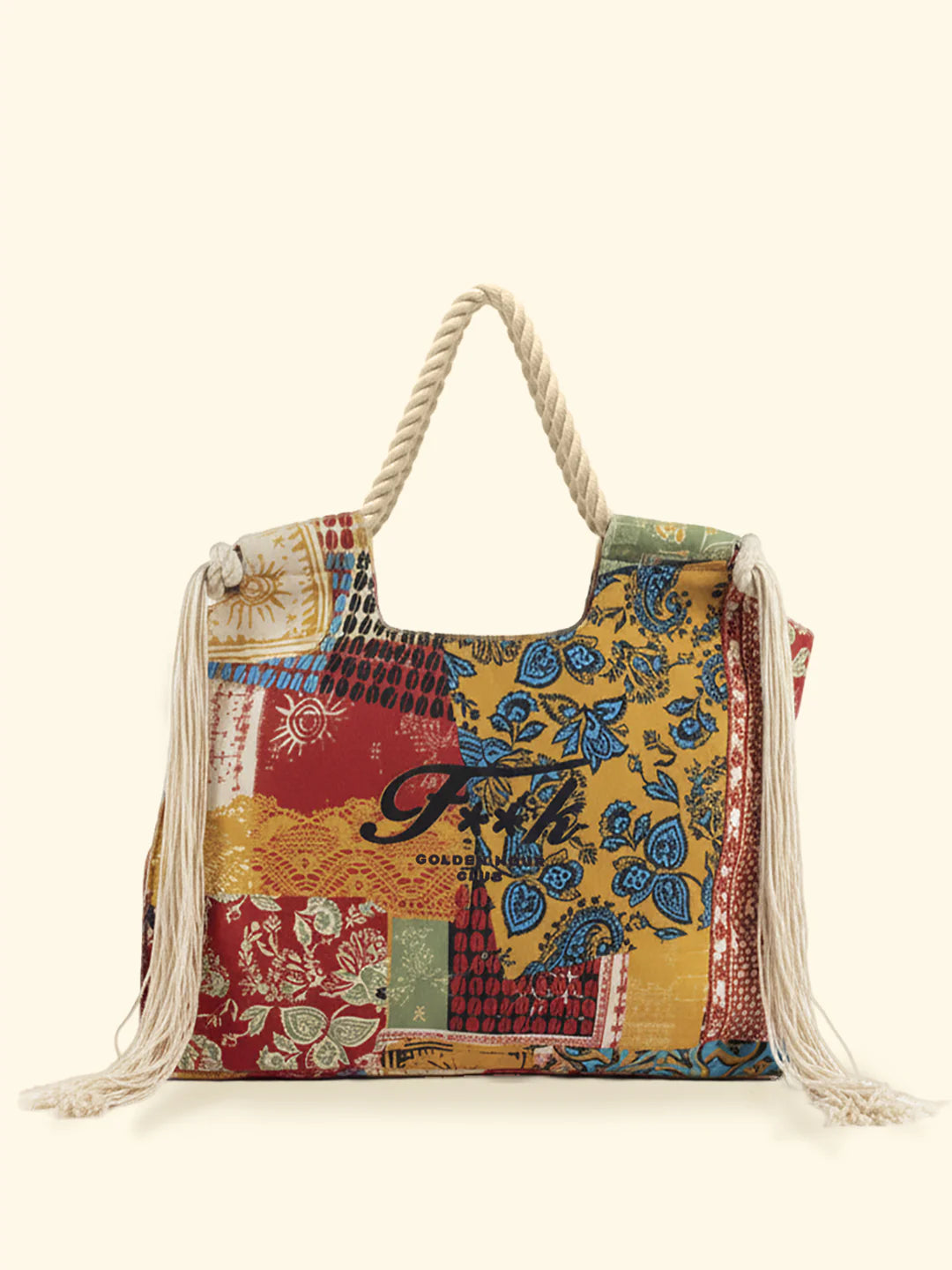 MAXI BAG DONNA IN CANVAS FANTASIA F**K FA26-SW0081X38 UNICO F**K 