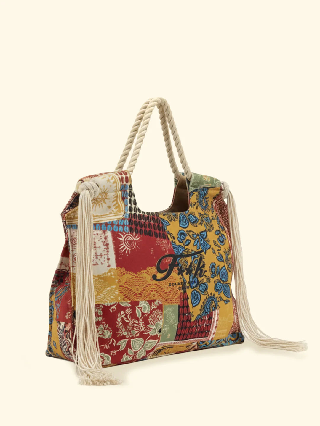MAXI BAG DONNA IN CANVAS FANTASIA F**K FA26-SW0081X38 UNICO F**K 