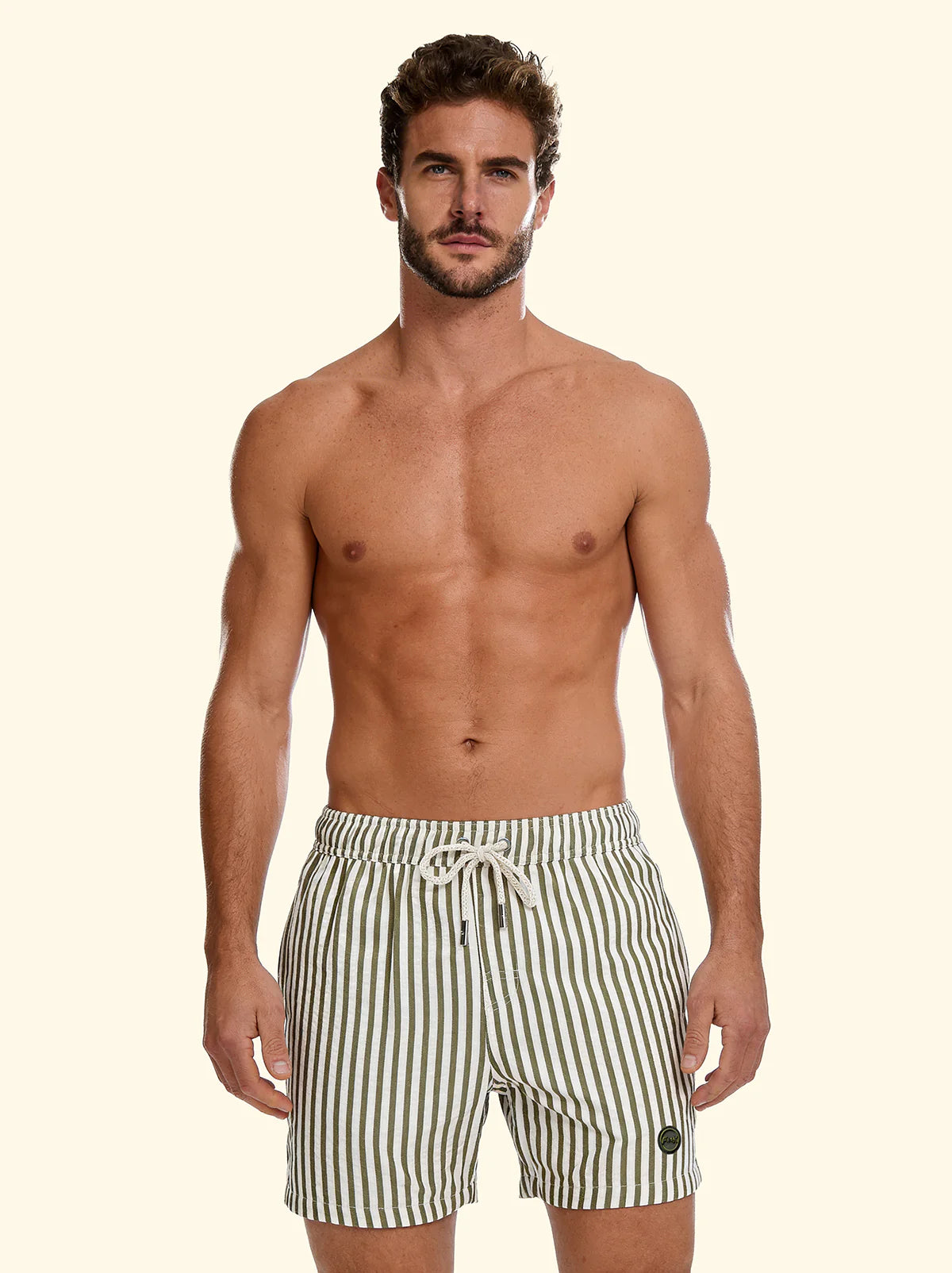 SHORTS UOMO STAMPATO RIGHE F**K FK26-SM5800X01 UNICA F**K 