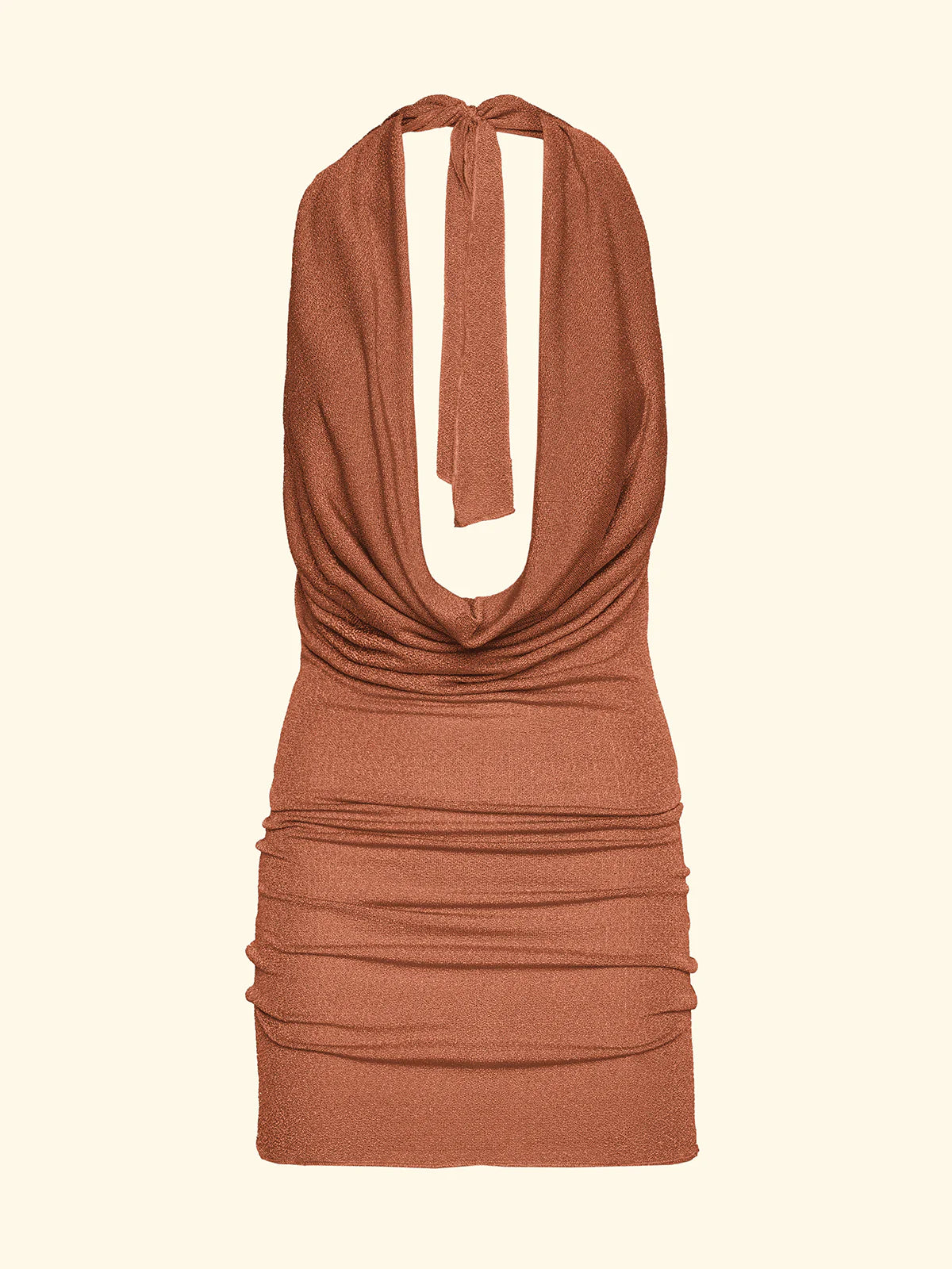 vestito donna corto in lurex arancione f**k FK26-SW1149OR ORANGE F**K 