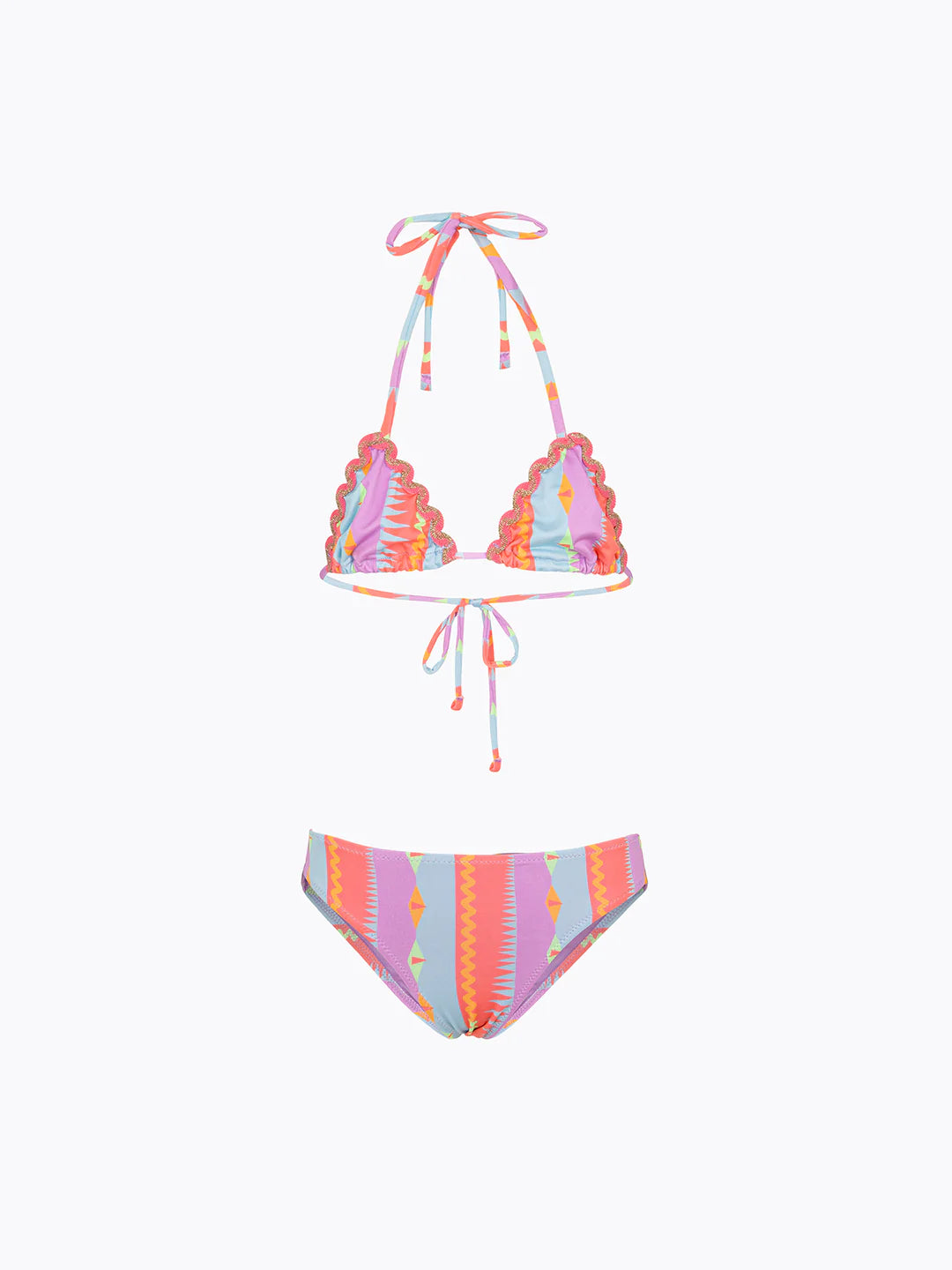 bikini bambina triangolo e slip fisso fantasia f**k FJ26-SG0330X24 UNICA F**K KIDS 