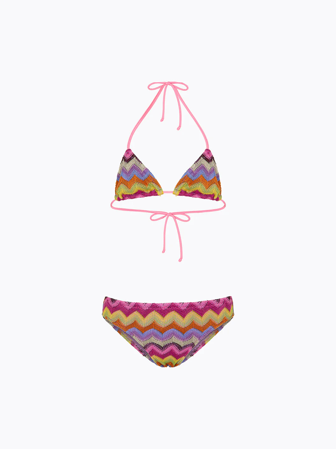 bikini bambina triangolo e slip fisso fantasia  f**k FJ26-SG0610MC MULTICOLOR F**K KIDS 