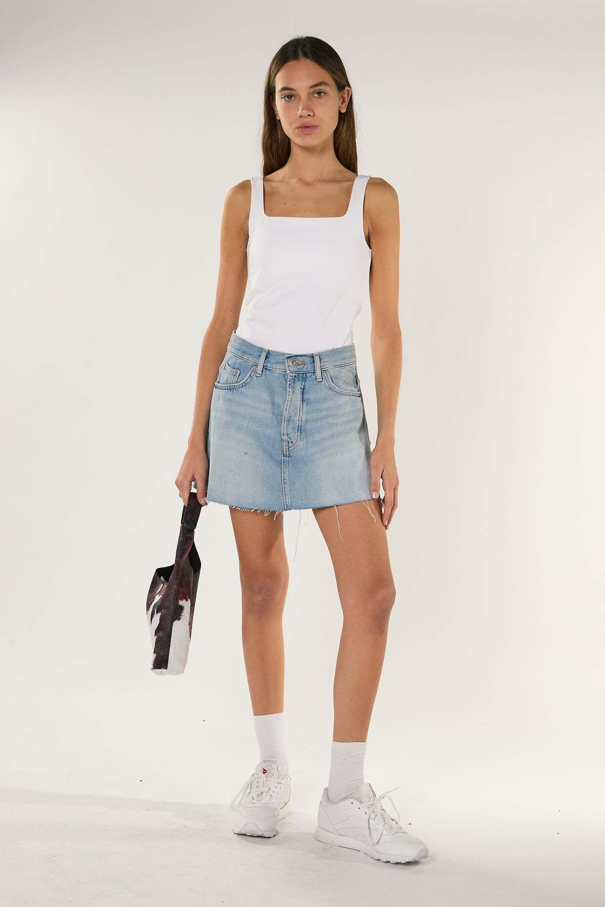 GONNA IN DENIM MINI KA7559 DENIM GLAMOROUS 