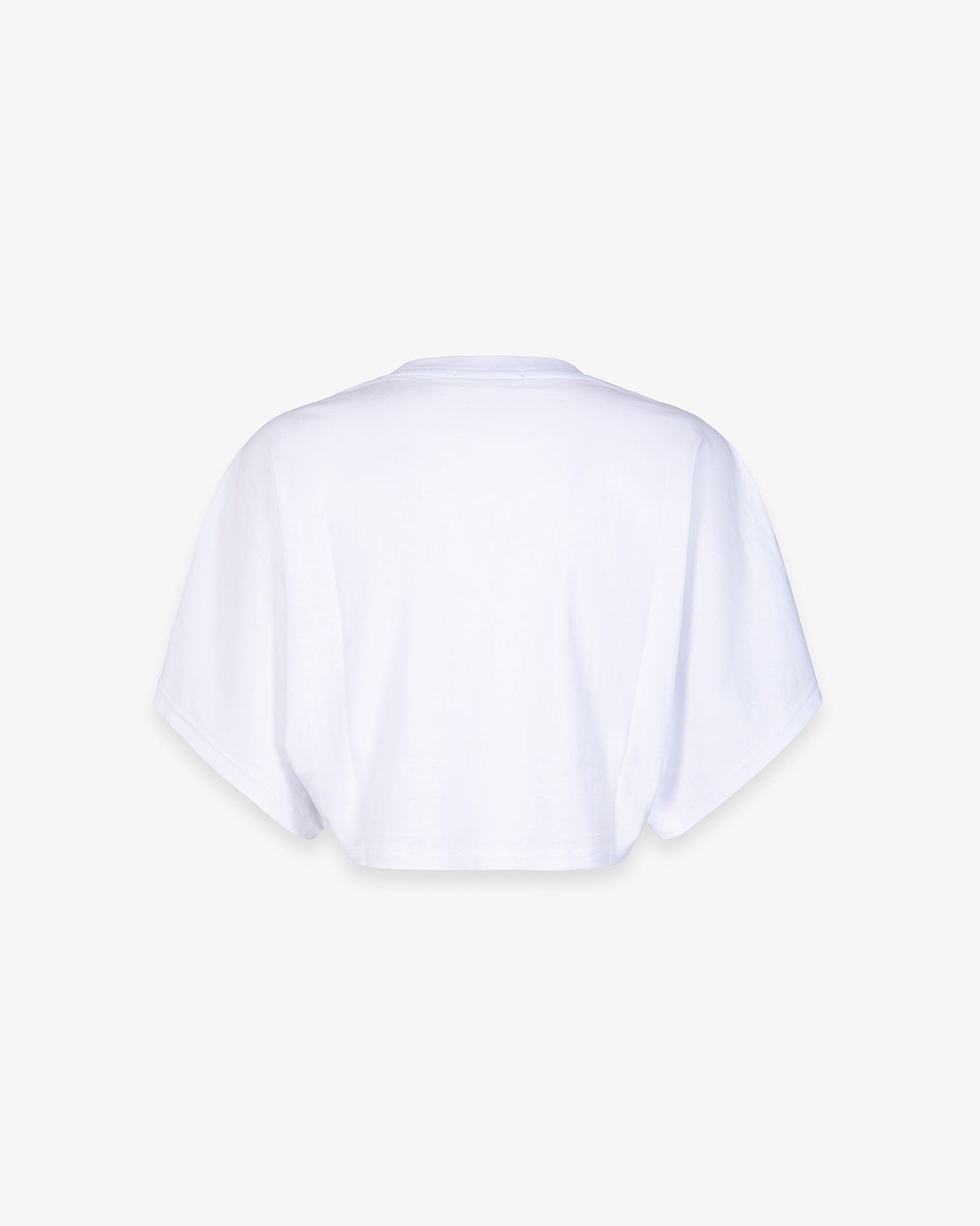 CROP DONNA TOP IN JERSEY A MEZZA MANICA AMPIA BIANCO HINNOMINATE HMABW02371 BIANCO HINNOMINATE 