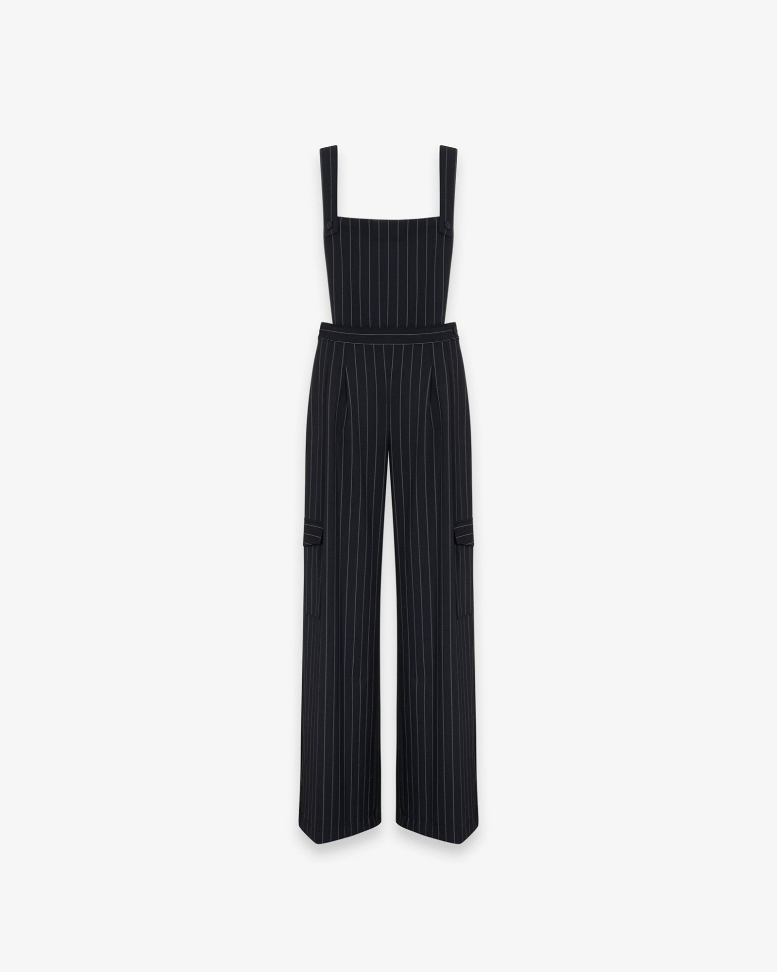 SALOPETTE DONNA GESSATA OVER CON TASCONI BLU HINNOMINATE HMABW02574 BLU HINNOMINATE 