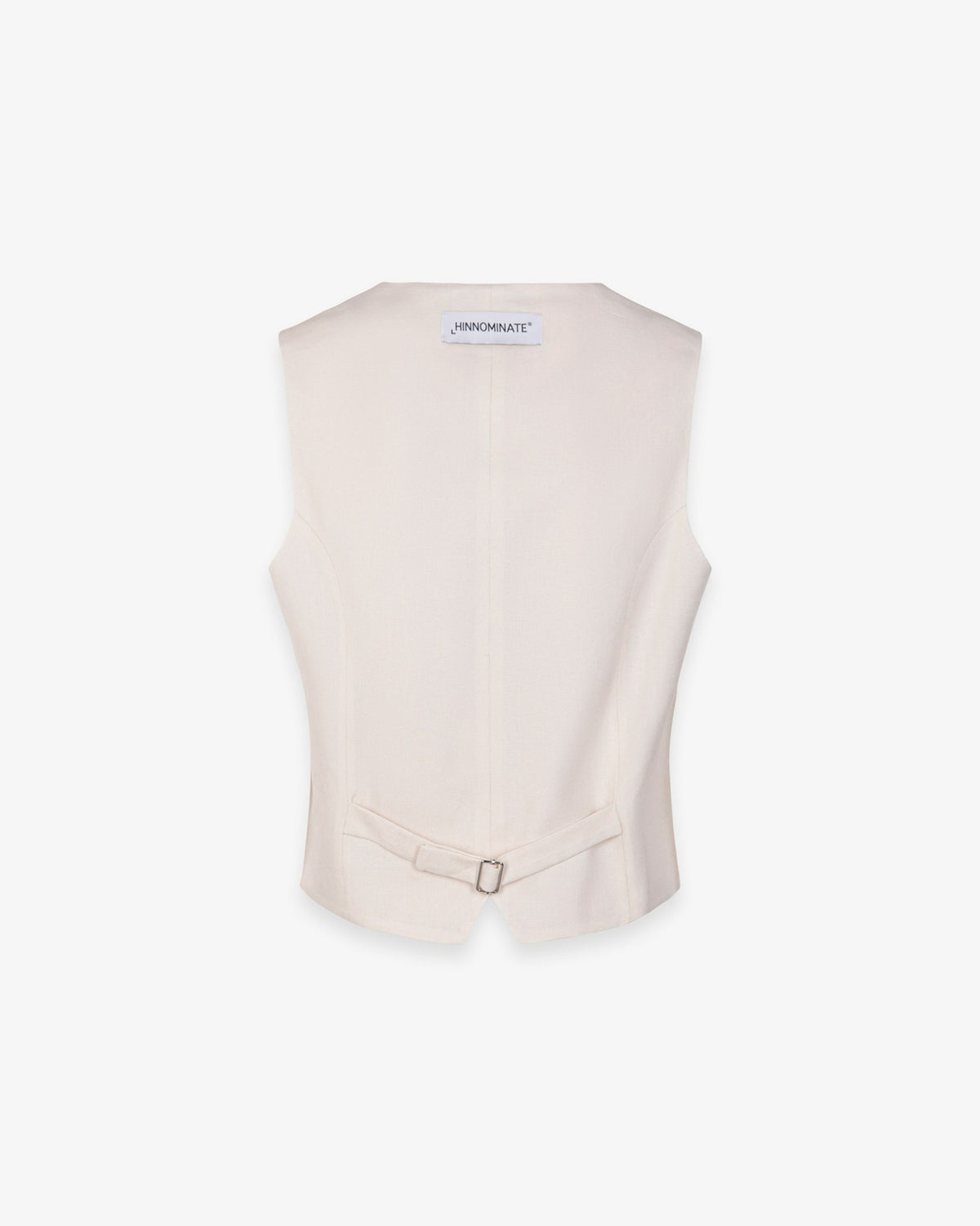 gilet donna in lino beige hinnominate HMABW02628 BEIGE HINNOMINATE 