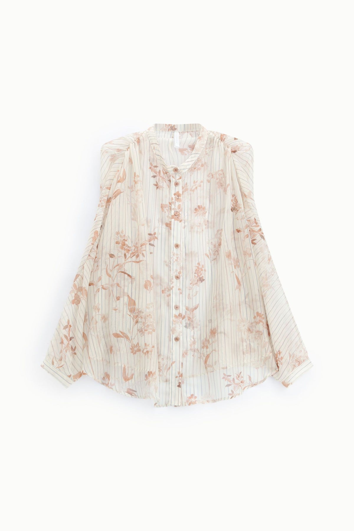 CAMICIA DONNA AMPIA CON STAMPA FLOREALE IMPERIAL COC6LMQ PANNA IMPERIAL 