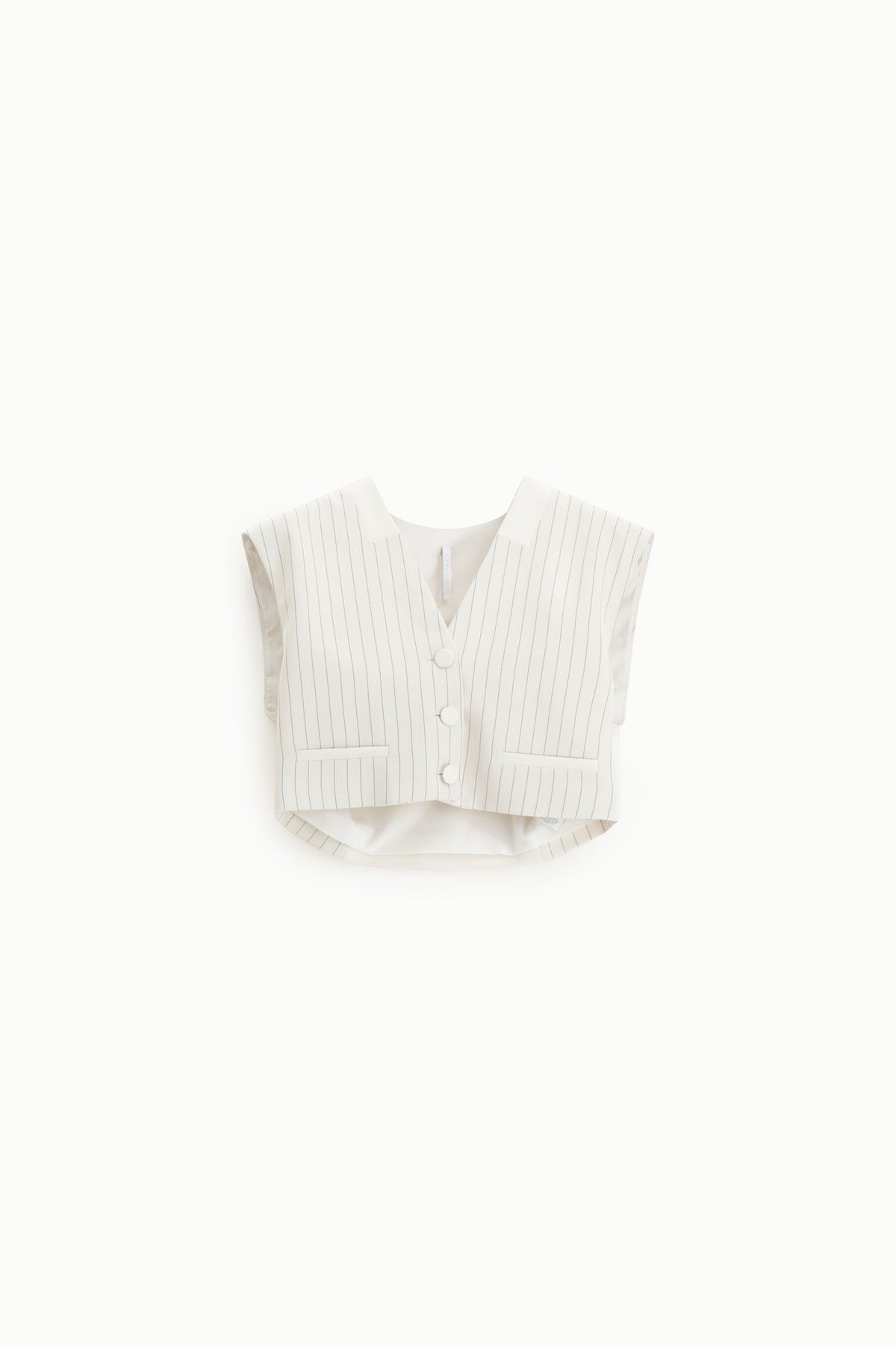 gilet DONNA CORTO A RIGHE PANNA IMPERIAL LD29LAF PANNA IMPERIAL 