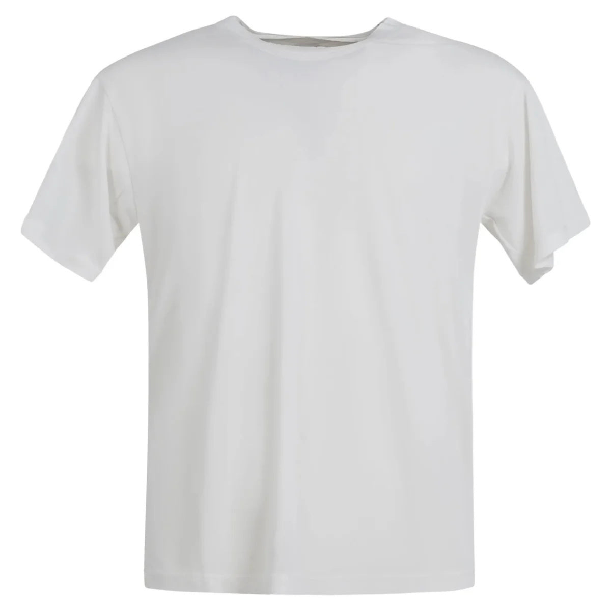 T-SHIRT UOMO MEZZA MANICA  IN MODAL BIANCO MARSEM EMA-VIS13 BURRO MARSEM 