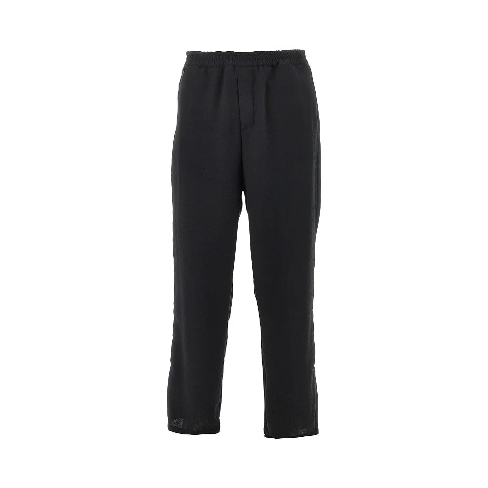 PANTALONE UOMO CON ELASTICO IN VITA NERO MARSEM P070 NERO MARSEM 
