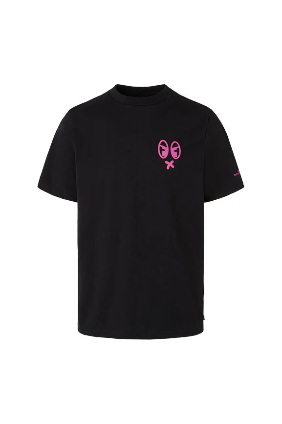 t-shirt harmon jersey 220gr M3221B003 NERO OUTHERE 