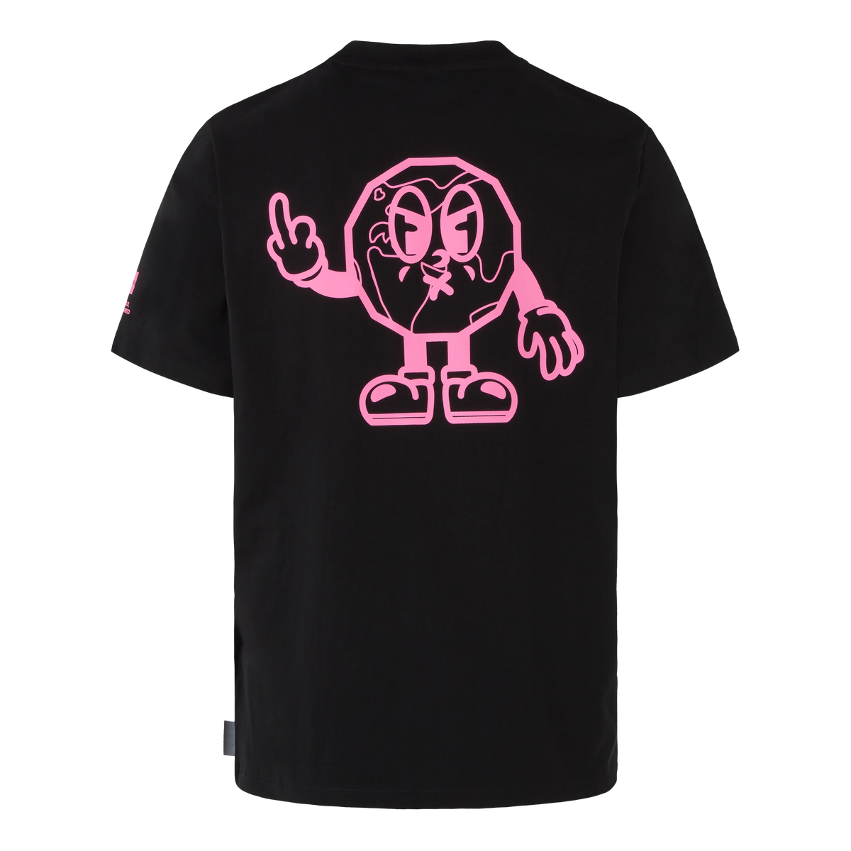 t-shirt harmon jersey 220gr M3221B003 NERO OUTHERE 