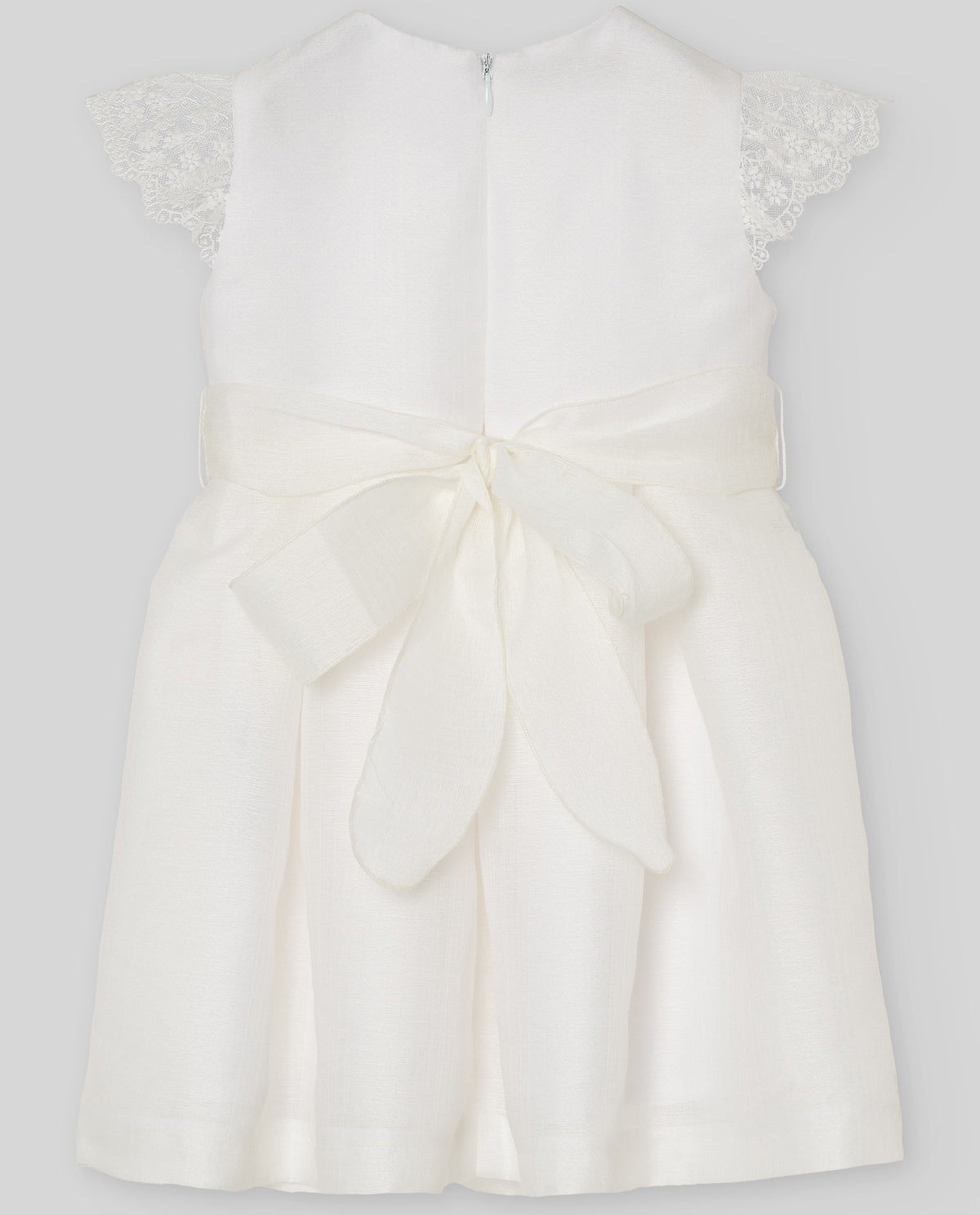 abito NEONATA CON APPLICAZIONE BIANCO PAZ RODRIGUEZ 004-153450 BIANCO PAZ RODRIGUEZ 