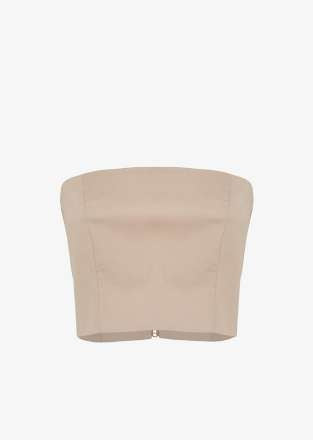 TOP DONNA A FASCIA BEIGE SHIKI SK26096 BEIGE SHIKI 