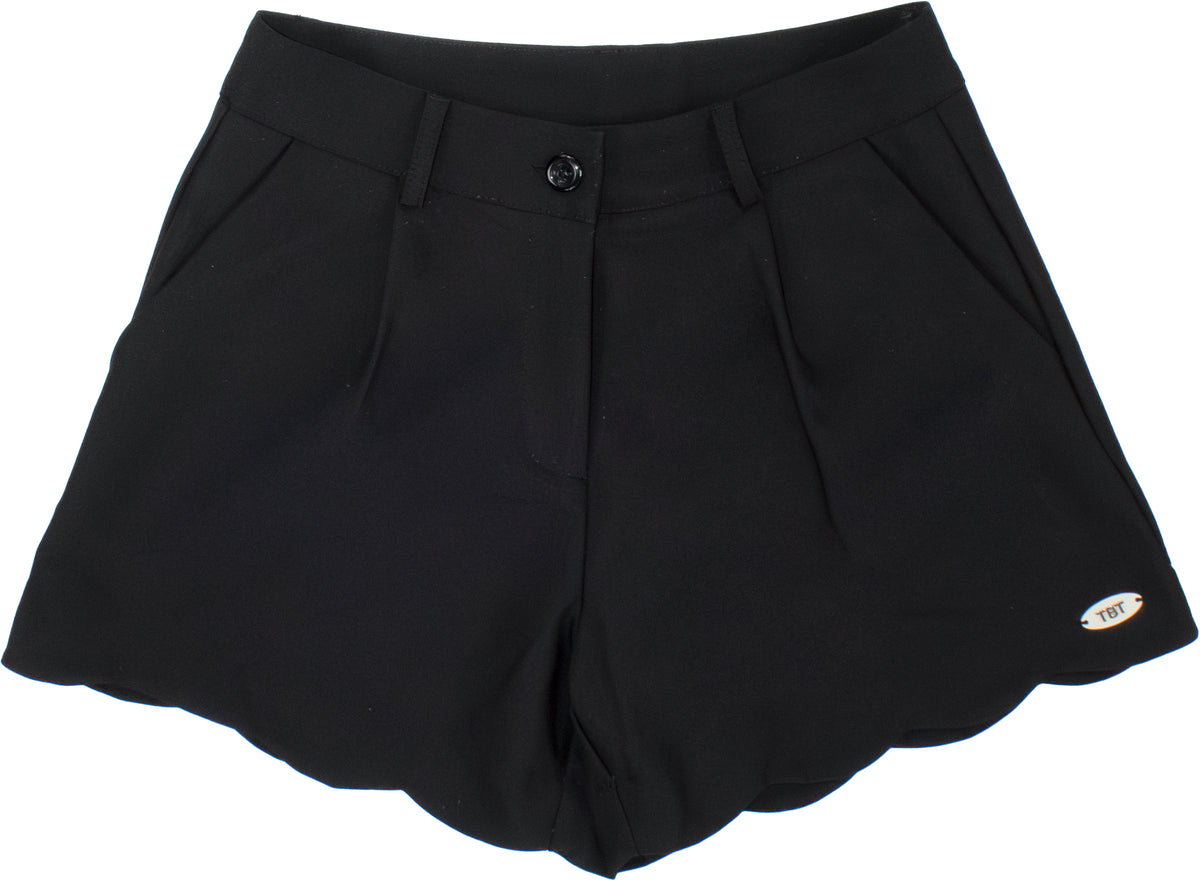 shortS BAMBINA ELEGANTI CON SMERLO NERO TO BE TO T1302 NERO TO BE TOO 