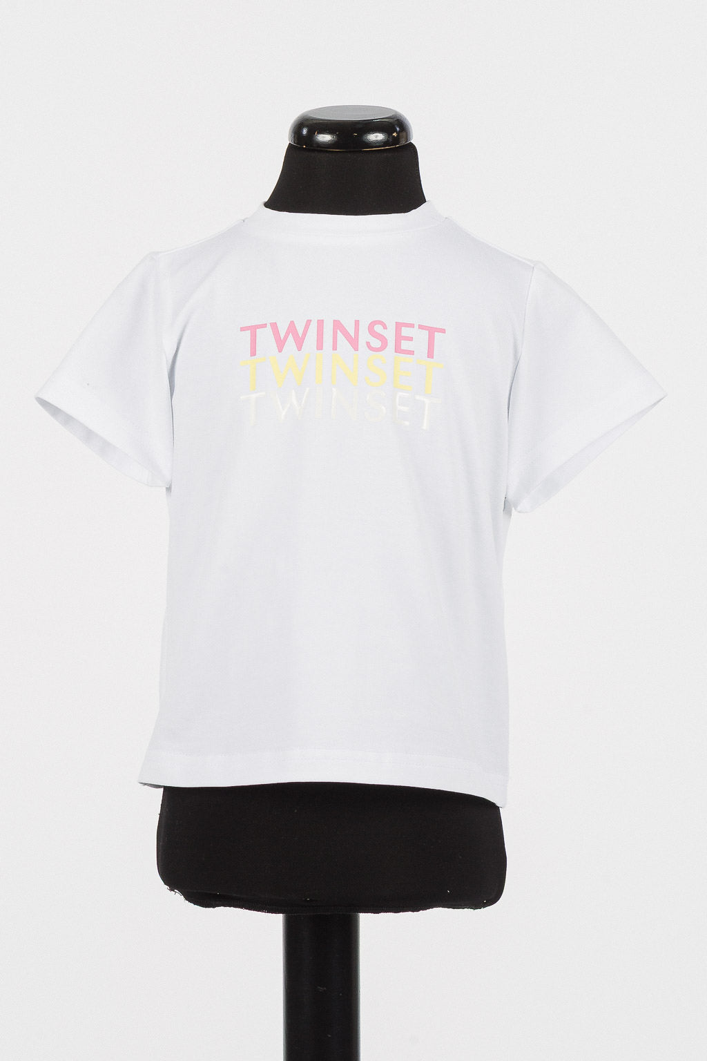 T-SHIRT BAMBINA CON LOGO  MULTICOLORE BIANCO TWINSET 261GB2180 BIANCO TWINSET KIDS 