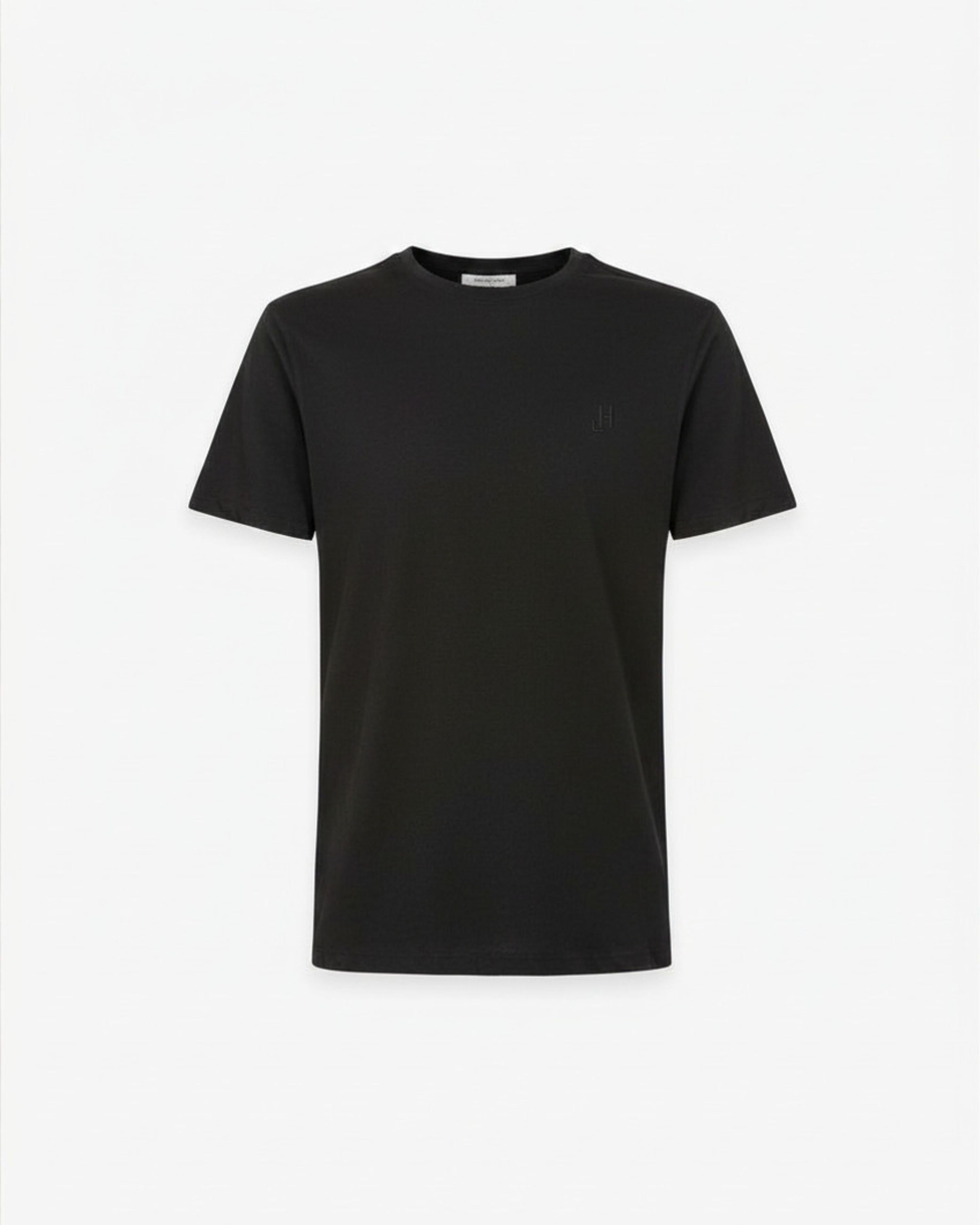 T-SHIRT UOMO MEZZA MANICA IN LINO FIAMMATO NERO HINNOMINATE HMABM01505 NERO HINNOMINATE 