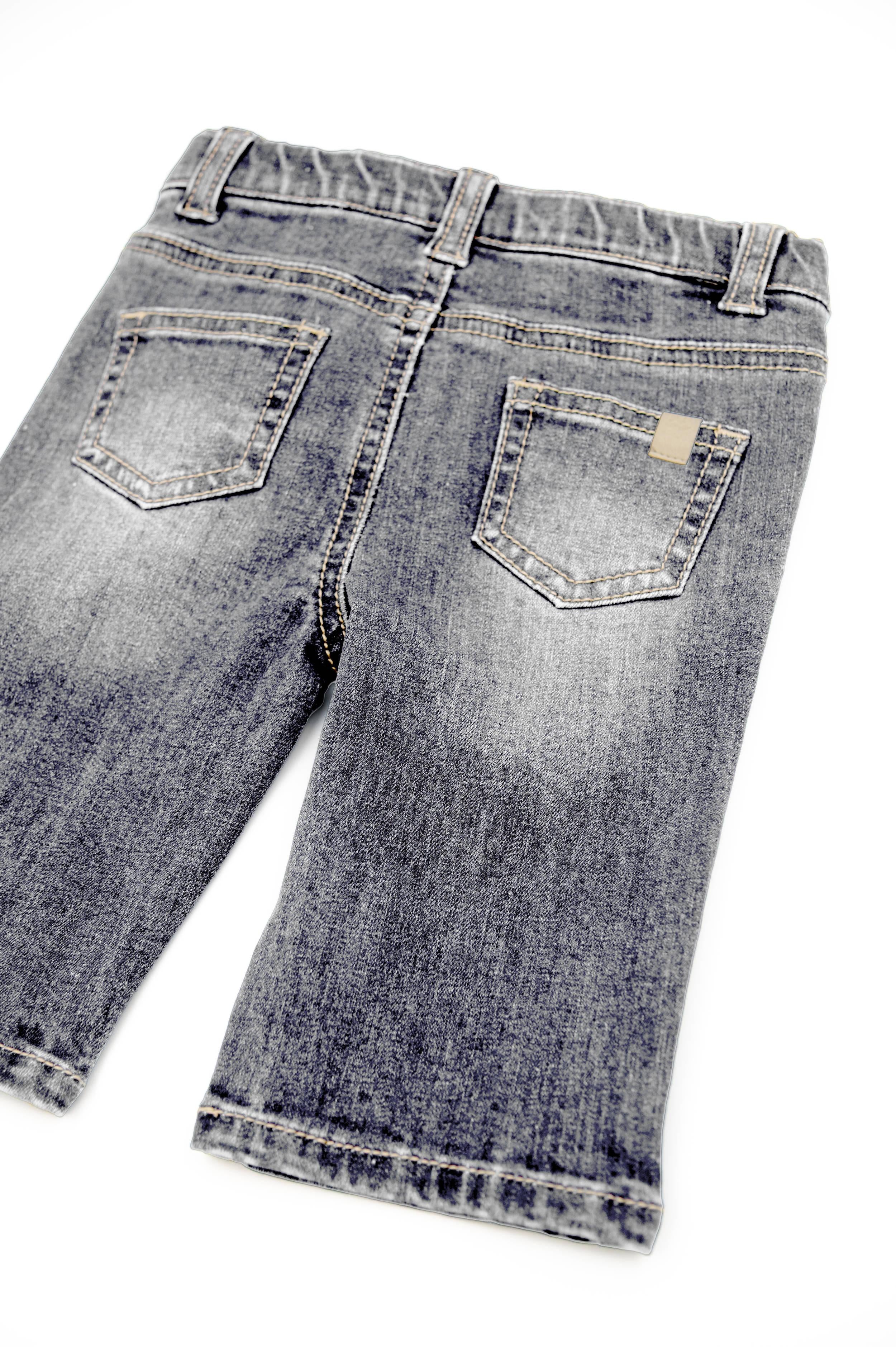 pants neonato/a in denim elastico grey  bamboom 1049 GREY BAMBOOM 