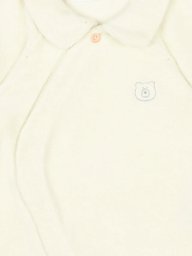 TUTINA NEONATO ESTIVA CON COLLETTO MISTY ACQUA BAMBOOM 1149TE MISTY ACQUA BAMBOOM 