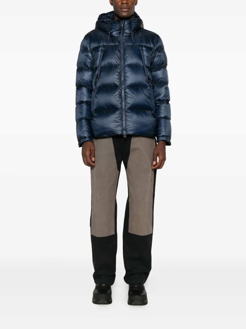 PIUMINO UOMO STRIFE IN PIUMA CON CAPPUCCIO NIGHTIME OUTHERE 4640-507A032 NIGHTIME OUTHERE 