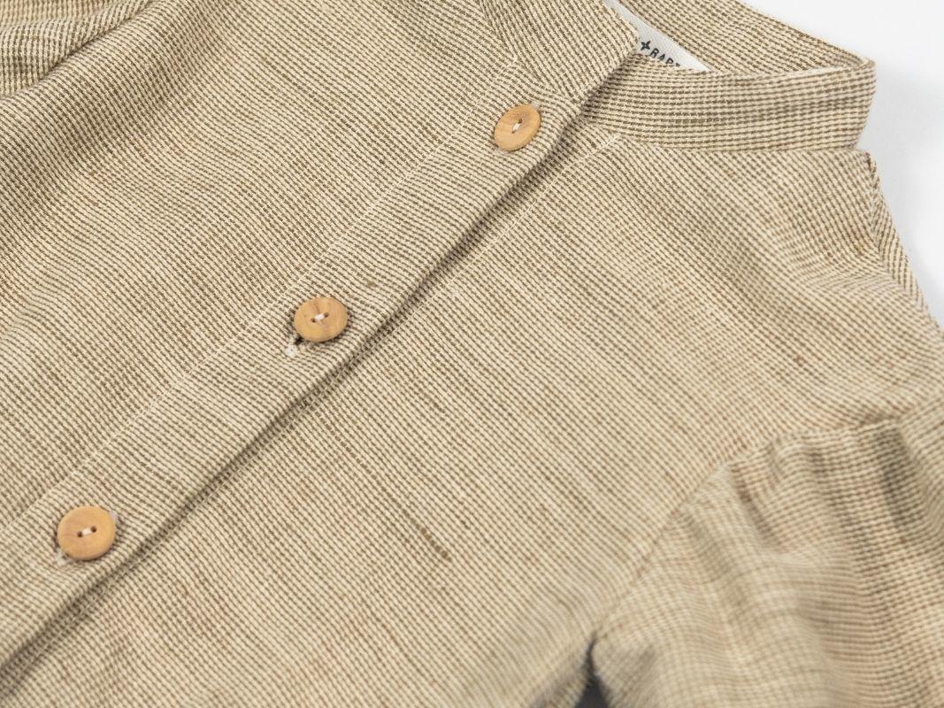 giacca NEONATA CON BOTTONI MUSTARD BAMBOOM 1108 MUSTARD BAMBOOM 