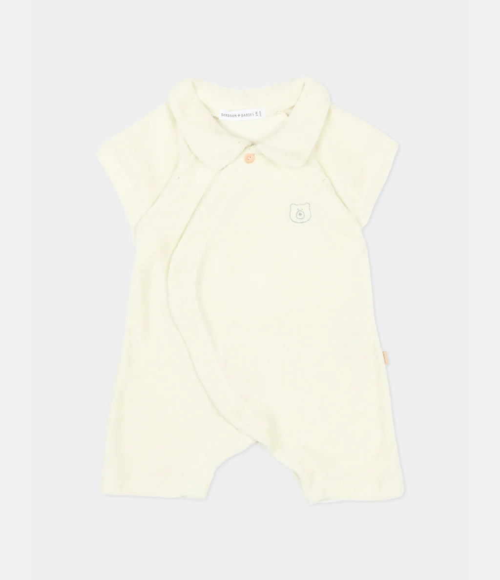 TUTINA NEONATO ESTIVA CON COLLETTO MISTY ACQUA BAMBOOM 1149TE MISTY ACQUA BAMBOOM 