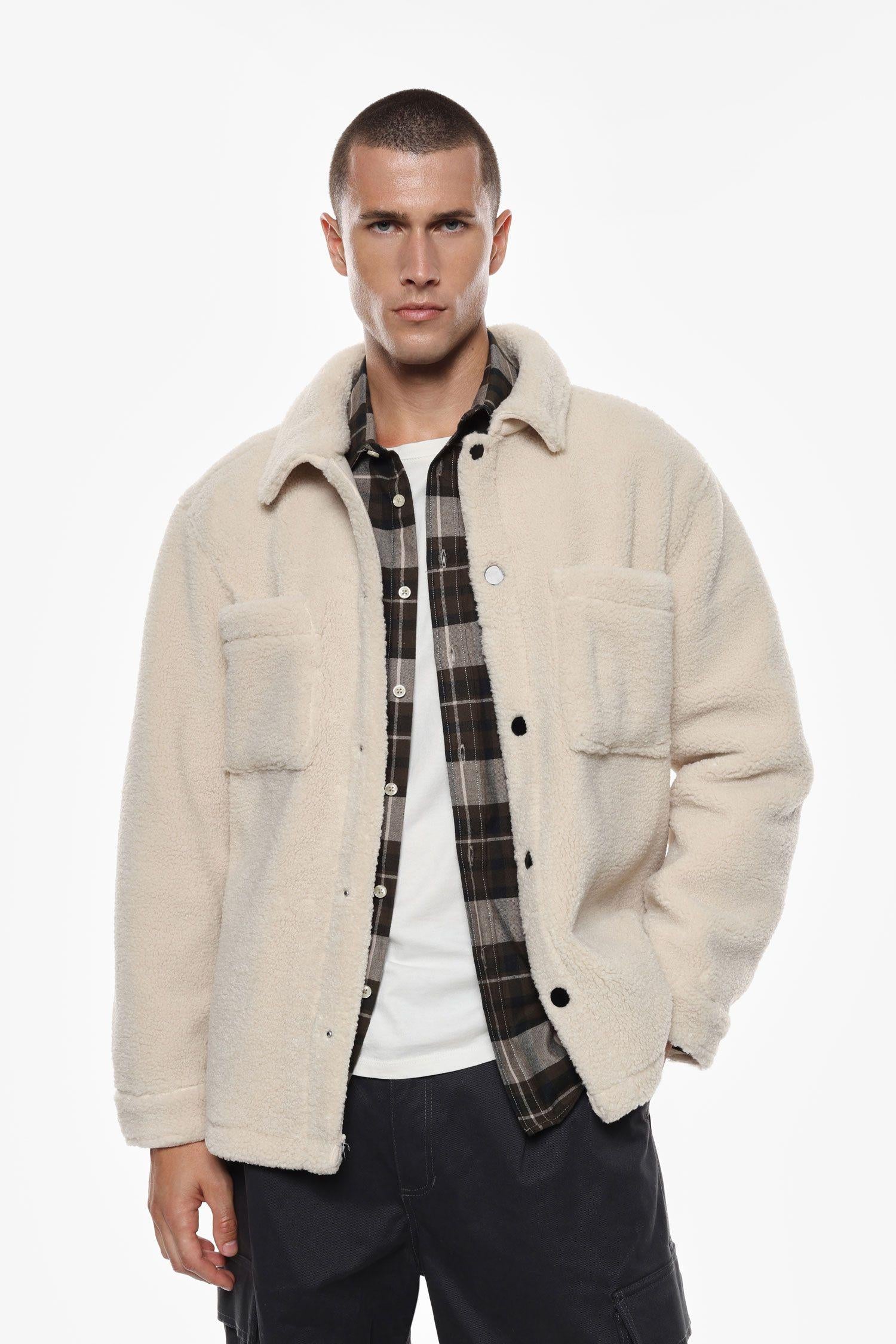 Giacca uomo  camicia con bottoni off-white imperial V851932781 OFF-WHITE IMPERIAL  UOMO 