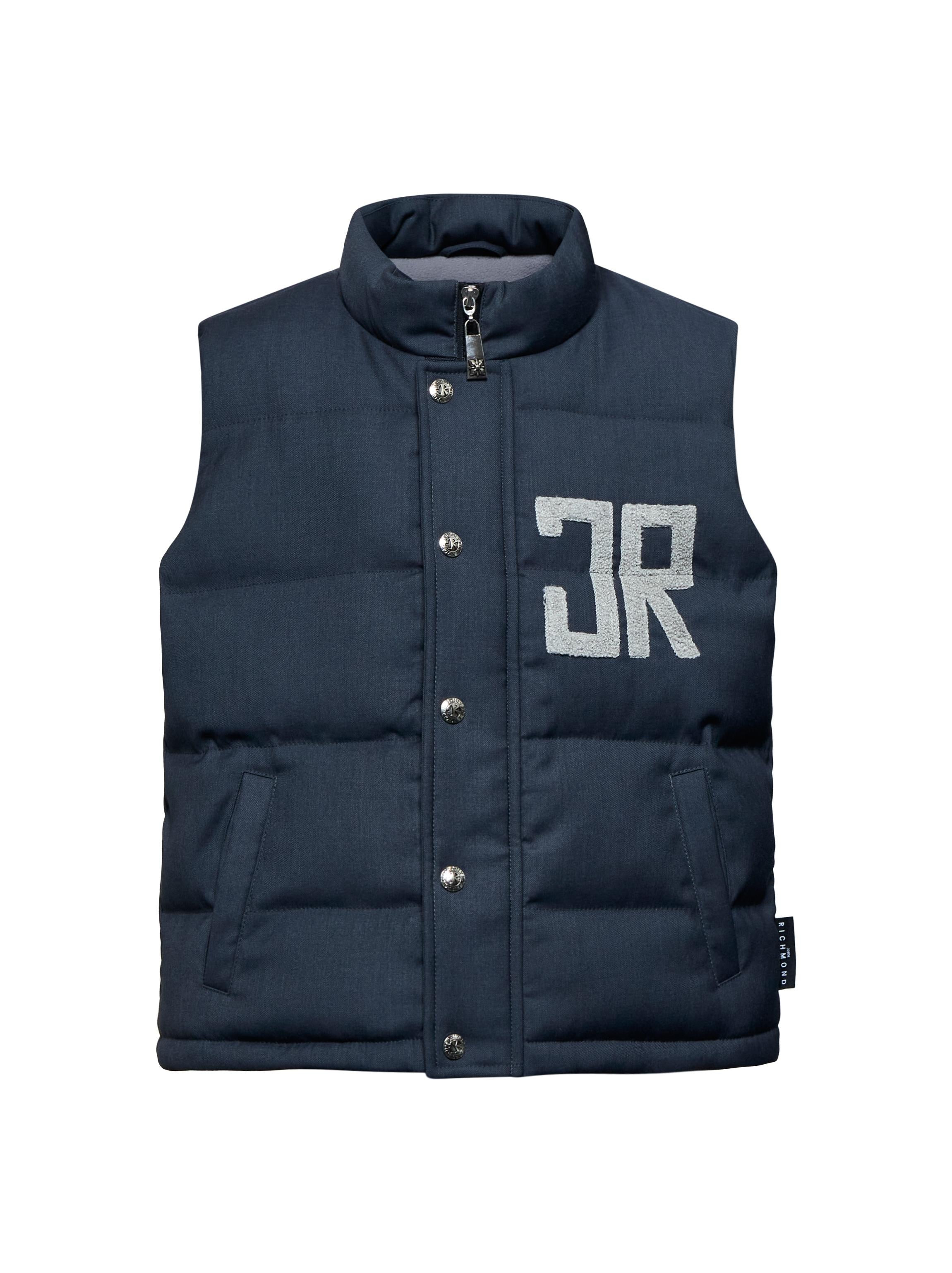 SMANICATO BAMBINO CAIC IN PIUMINO CON PAIL ALL INTERNO ALLOY MELANGE RICHMOND RBA25108PI ALLOY MELANGE JOHN RICHMOND JUNIOR 