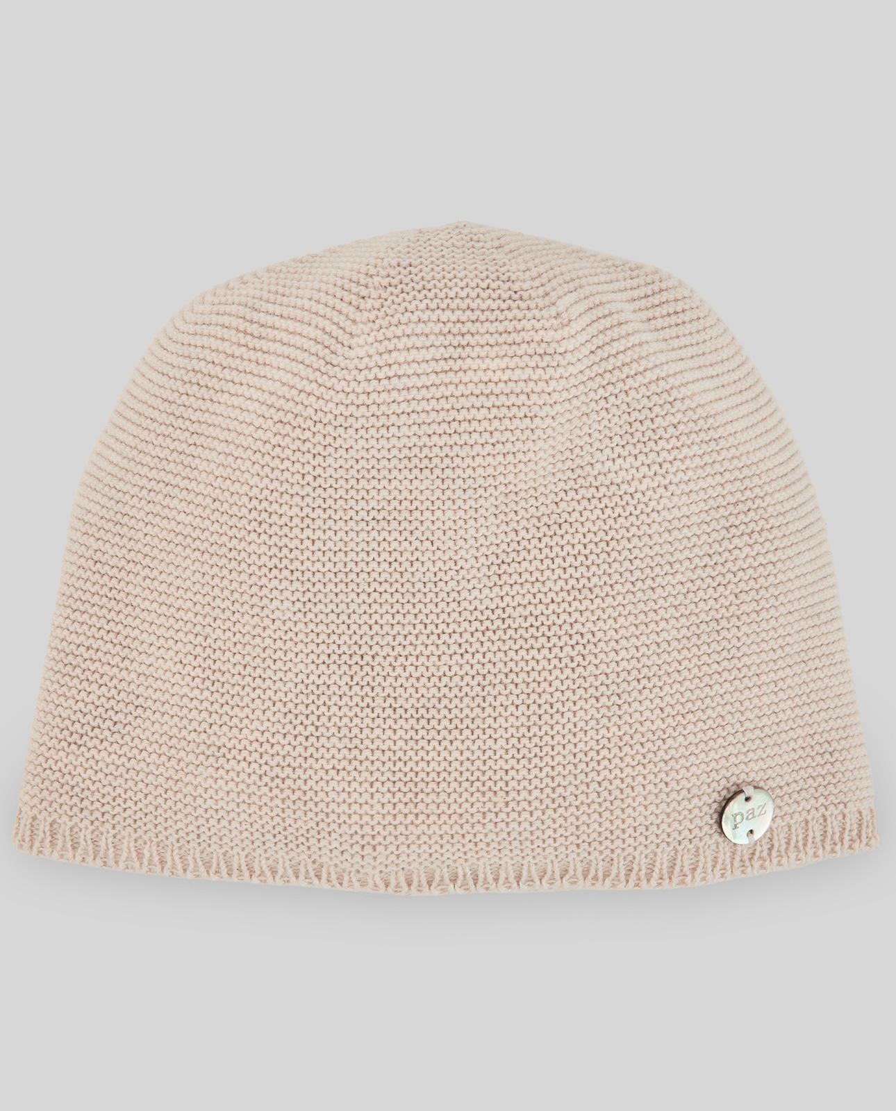 CAPPELLO neonati in maglia sabbia paz rodriguez 040-120513 SABBIA PAZ RODRIGUEZ 