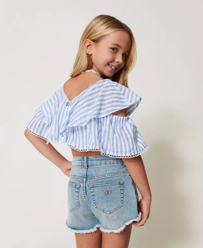 TWINSET KIDS 251GJ2521DENIM