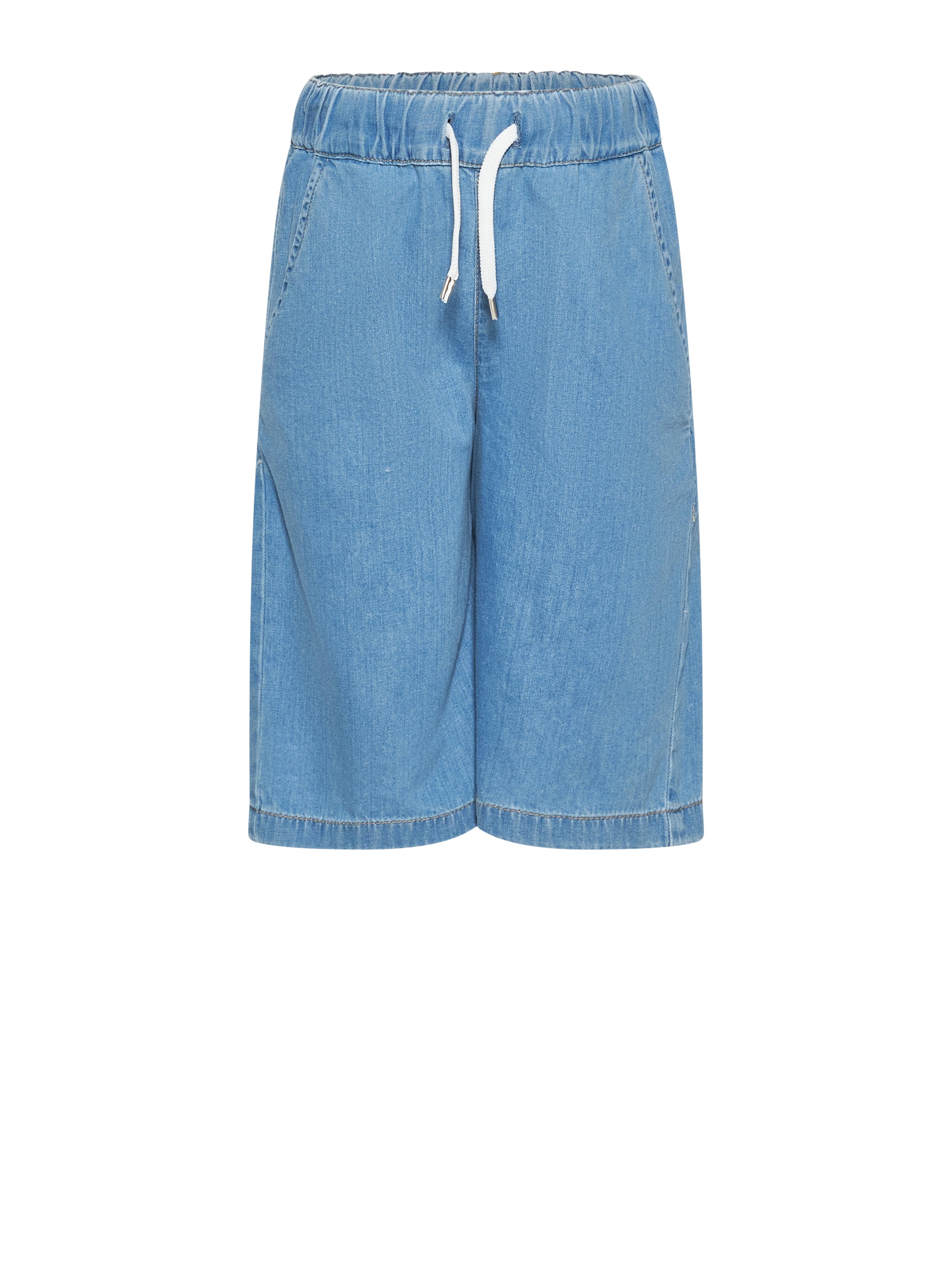 BERMUDA BAMBINO CON PATCH IN DENIM JOHN RICHMOND RBP26062BE BLUE LIGHT JOHN RICHMOND JUNIOR 
