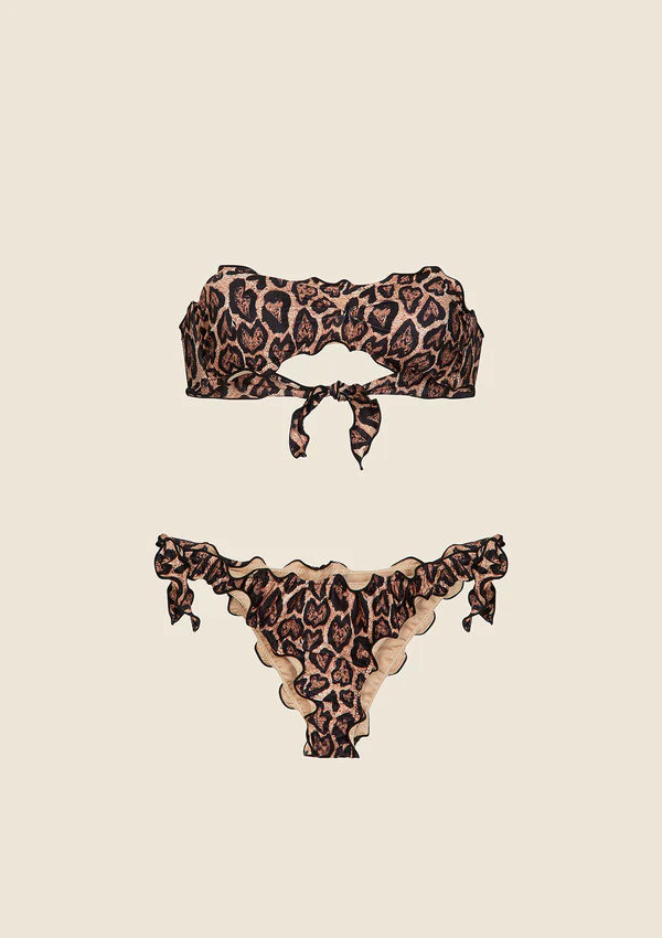 Bikini Donna F**K Fascia con Slip regolabile Fantasia FK25-2225X26 FANTASIA F**K 