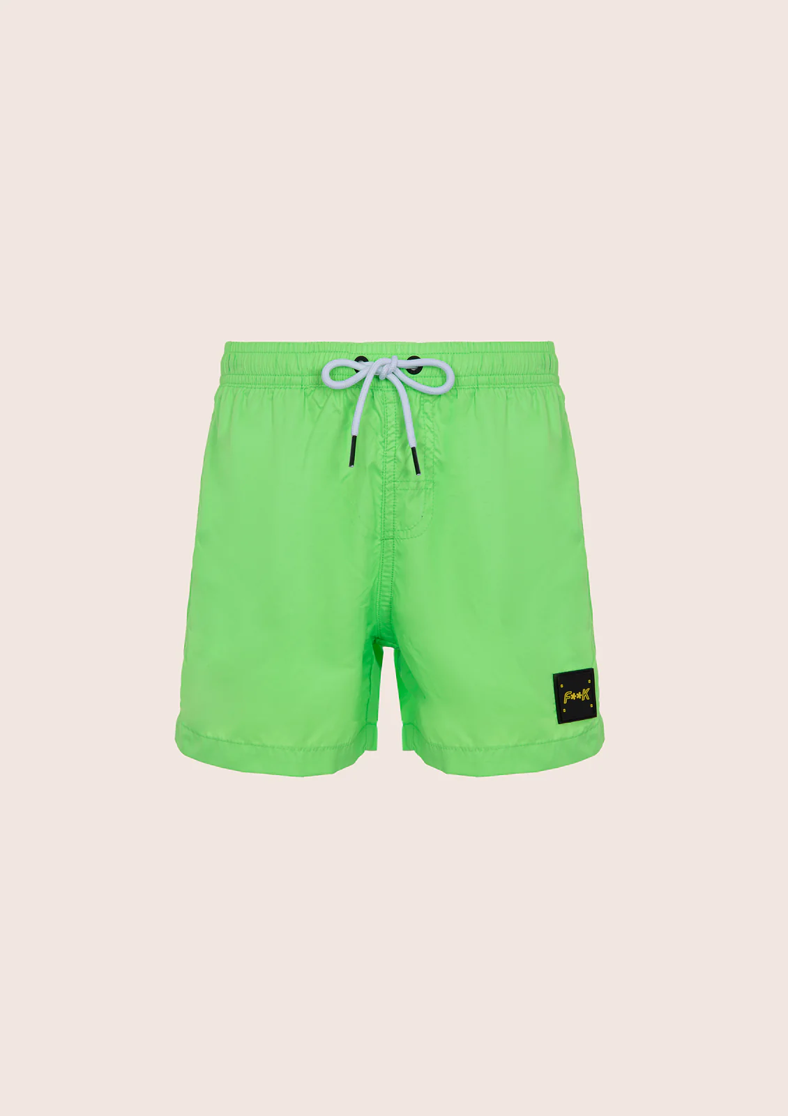 SHINY SHORT SOLID COLOR SHORT