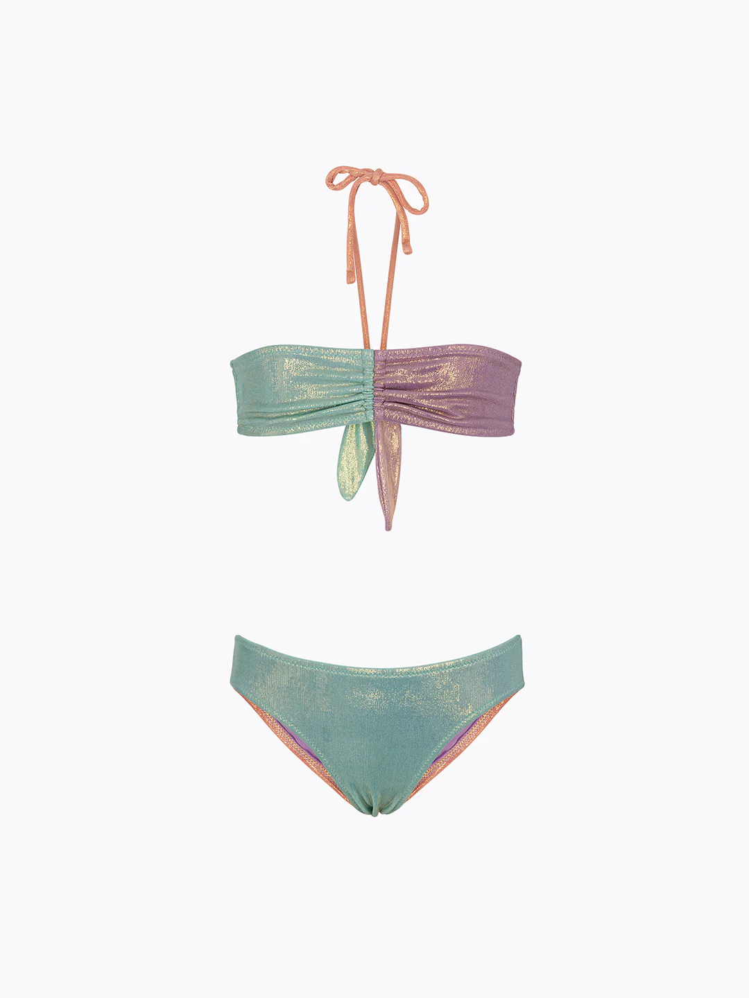 bikini bambina fascia e slip fisso multicolore f**k FJ26-SG0301MC UNICA F**K KIDS 