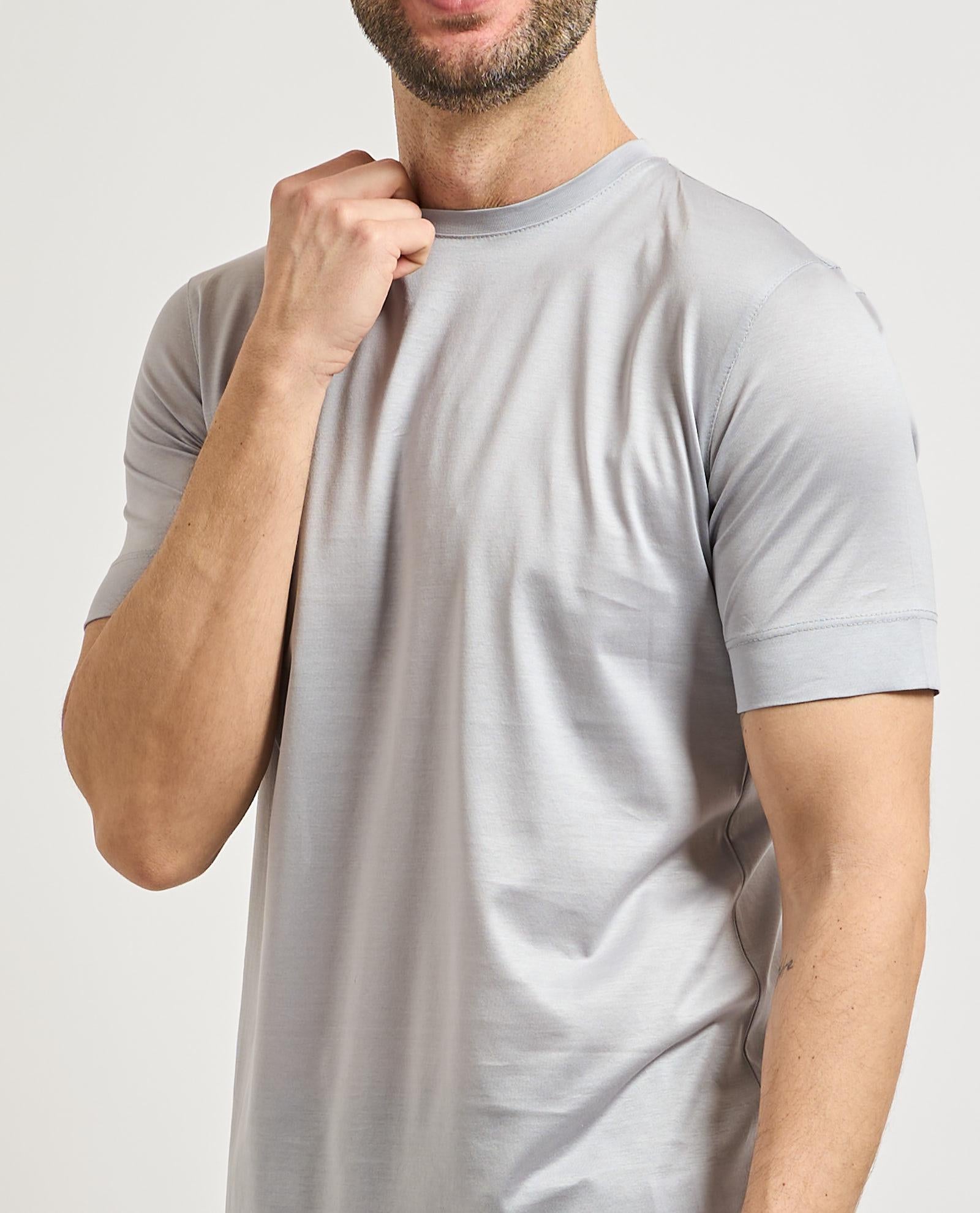 T-SHIRT UOMO MEZZA MANICA FILO DI SCOZIA PERLA GAZZARRINI TE210G PERLA GAZZARINI 