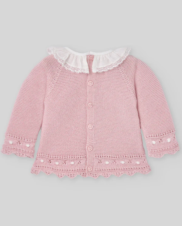 coordinato neonato maglia con ghettina alegra rosa paz rodriguez 103-123253 ROSA PAZ RODRIGUEZ 