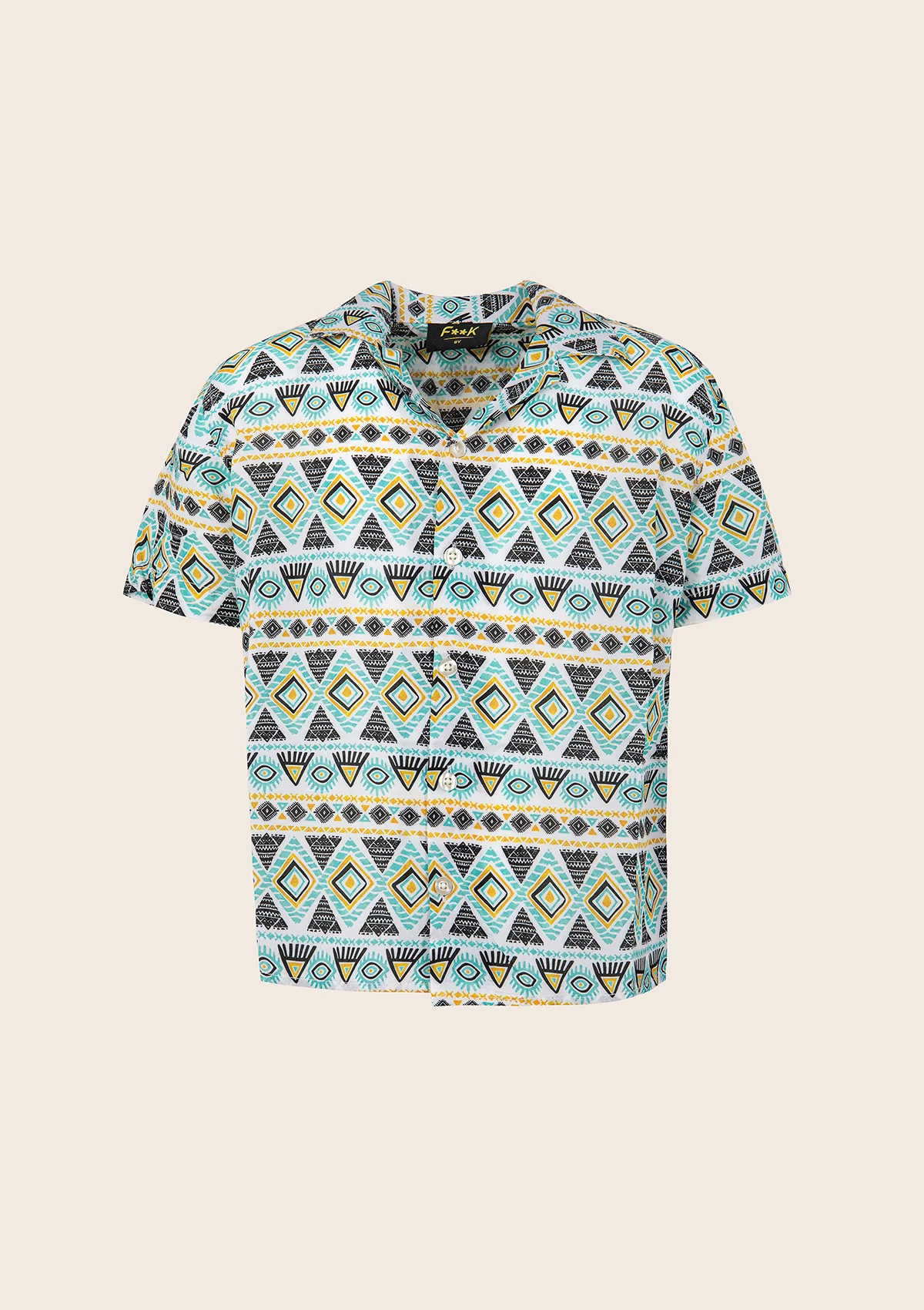 camicia collo bowling FJ25-J02CA60X13 FANTASIA F**K KIDS 