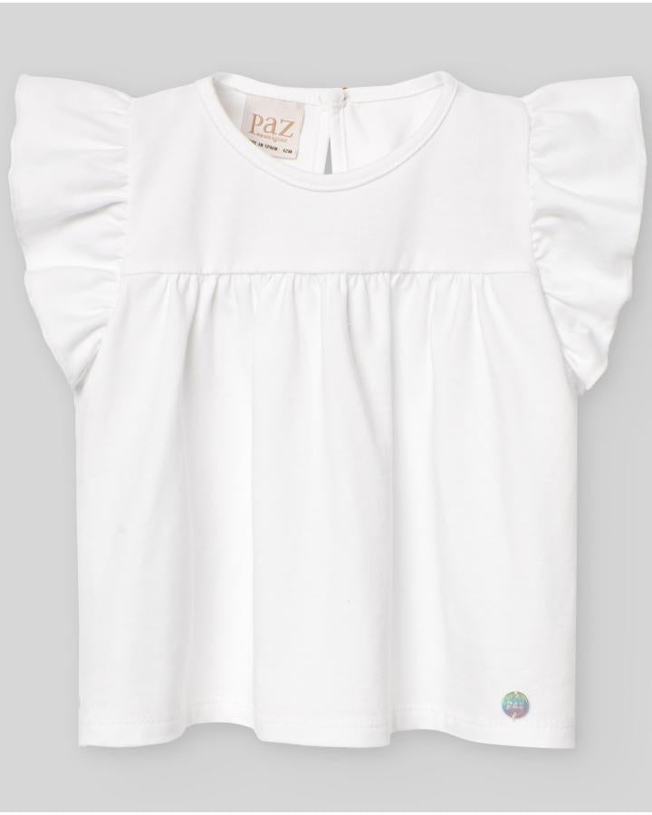 t-shirt 021-192616 BIANCO PAZ RODRIGUEZ 