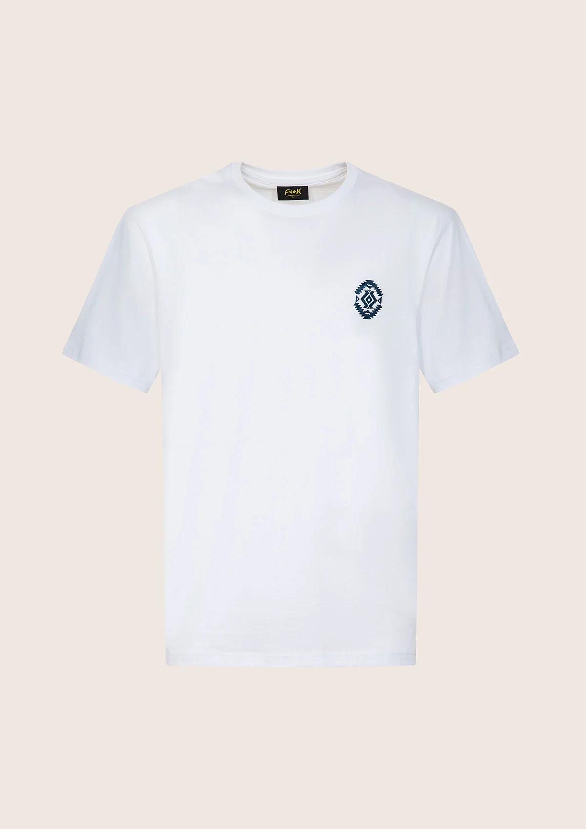 t-shirt jersey FK25-M01TS90WH WHITE F**K 