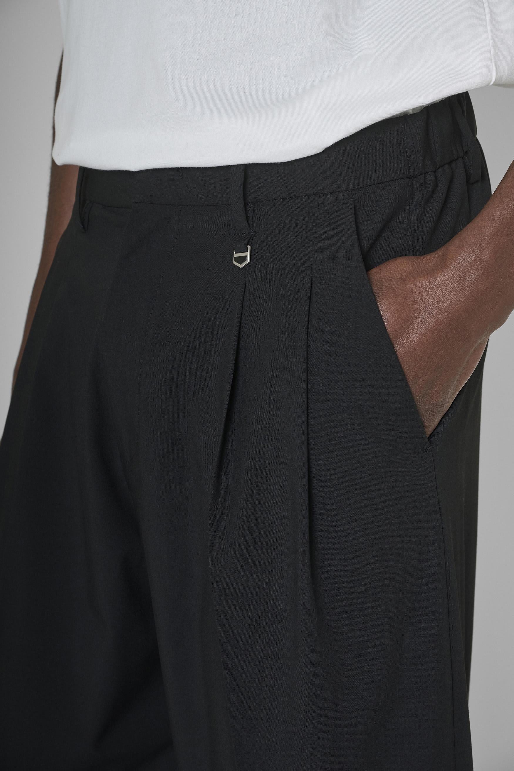 PANTALONE UOMO LEON WIDE LEG NERO ANTONY MORATO MMTR00779 FA600288 NERO ANTONY MORATO 