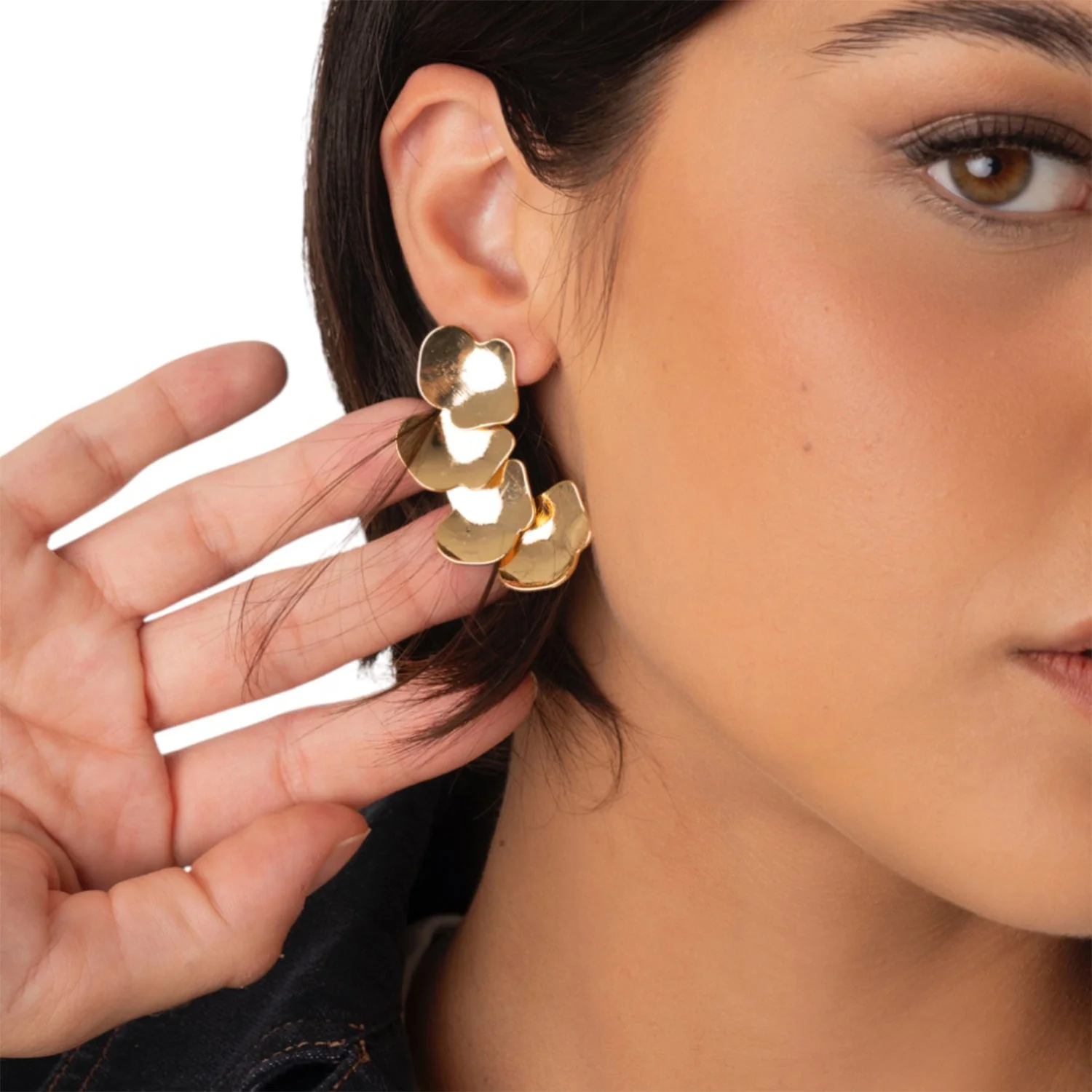 ORECCHINI PENDENTI IN METALLO G13170 ORO MYA ACCESORIES 