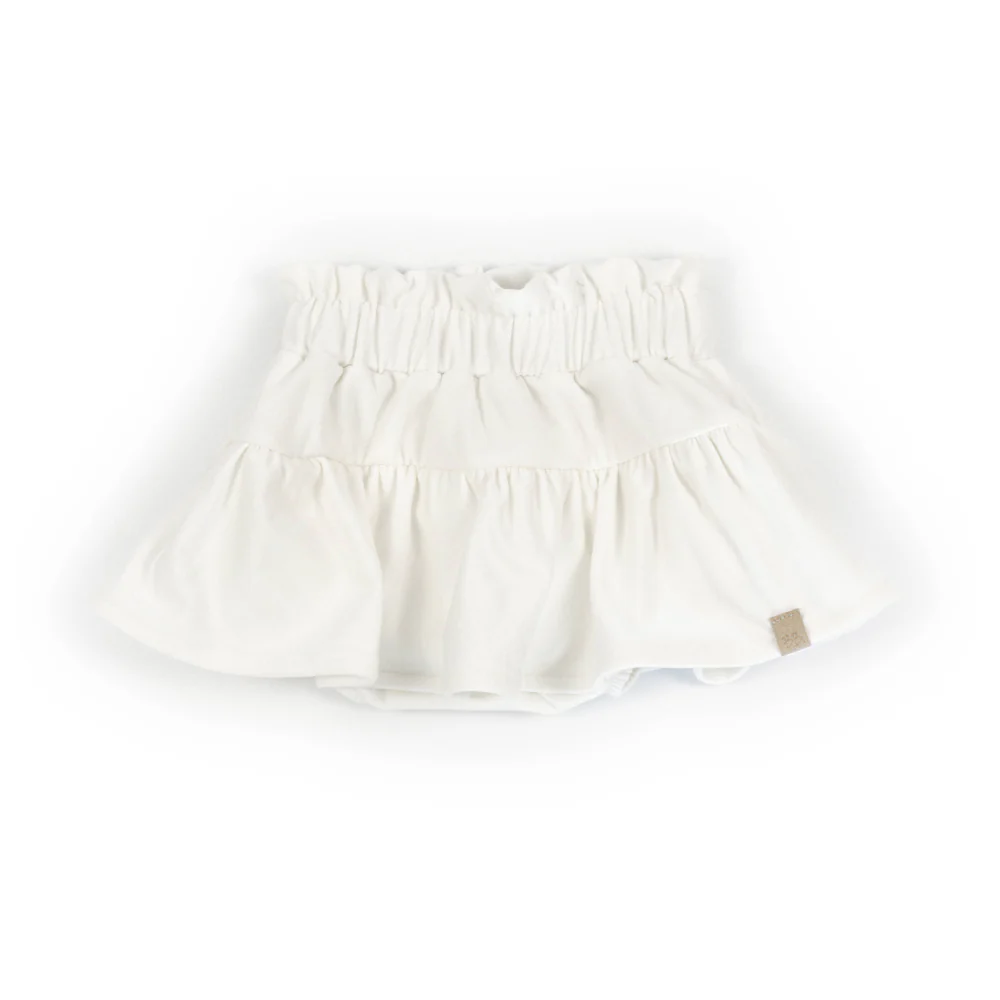 GONNA NEONATA CON BALZE OFF-WHITE BAMBOOM 1145TE OFF-WHITE BAMBOOM 