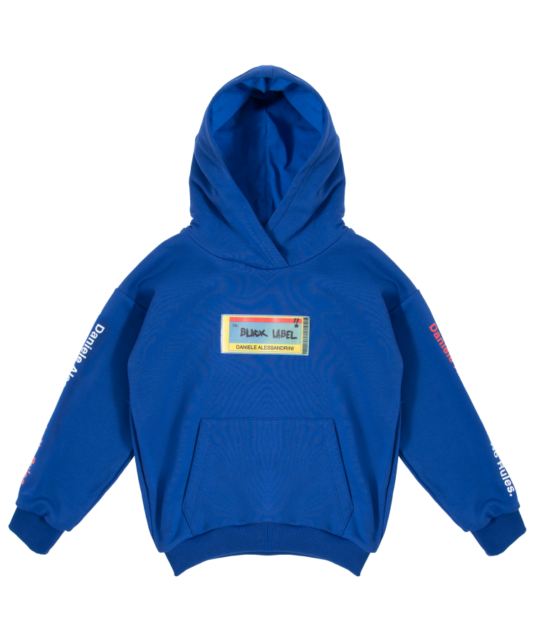 FELPA OVERSIZE FZ00235 ROYAL DANIELE ALESSANDRINI 