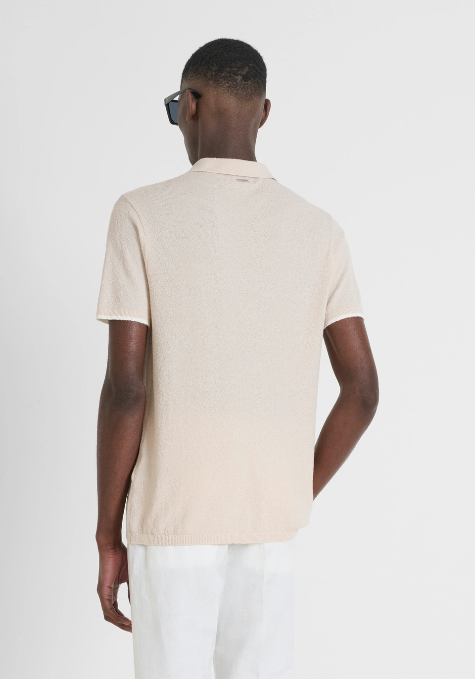 MAGLIA SLIM FIT IN MISTO COTONE MMSW01497 PEPER ANTONY MORATO 