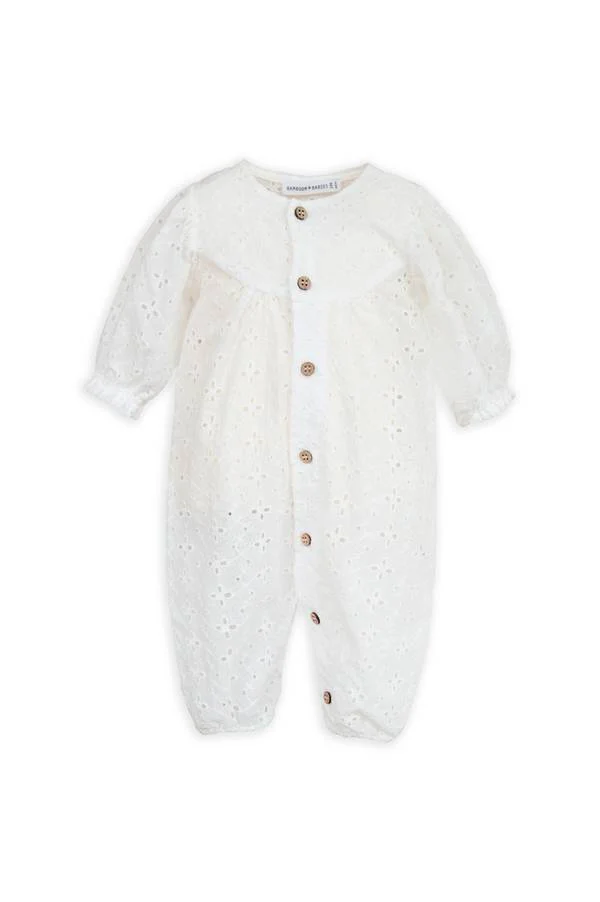 tuta bimba 861 OFF WHITE BAMBOOM 