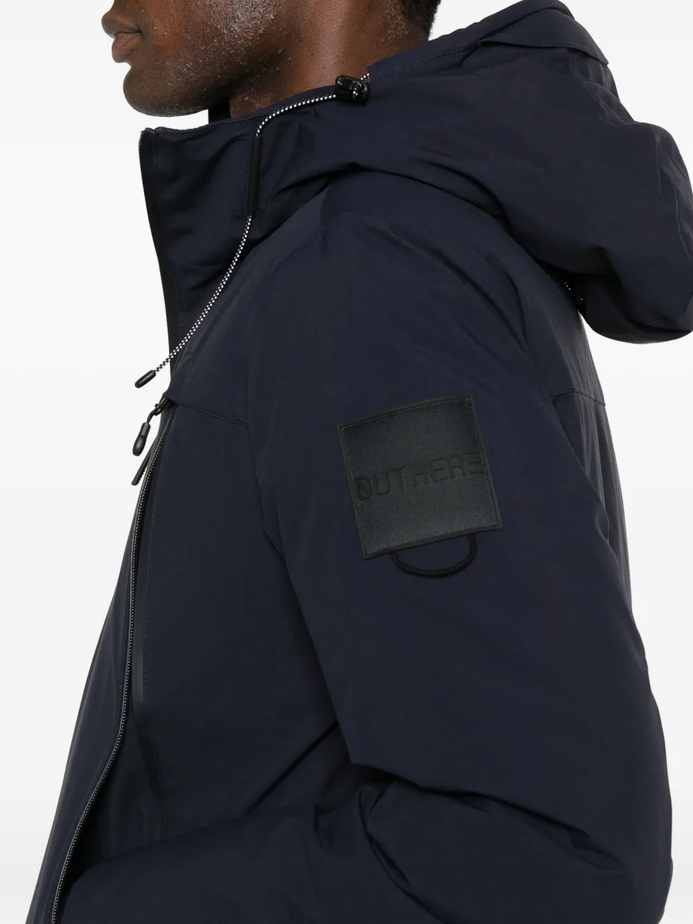 PIUMINO UOMO CON CAPPUCCIO CINQUECENTO BLU NIGHTIME OUTHERE 4640-50A178 NIGHTIME OUTHERE 