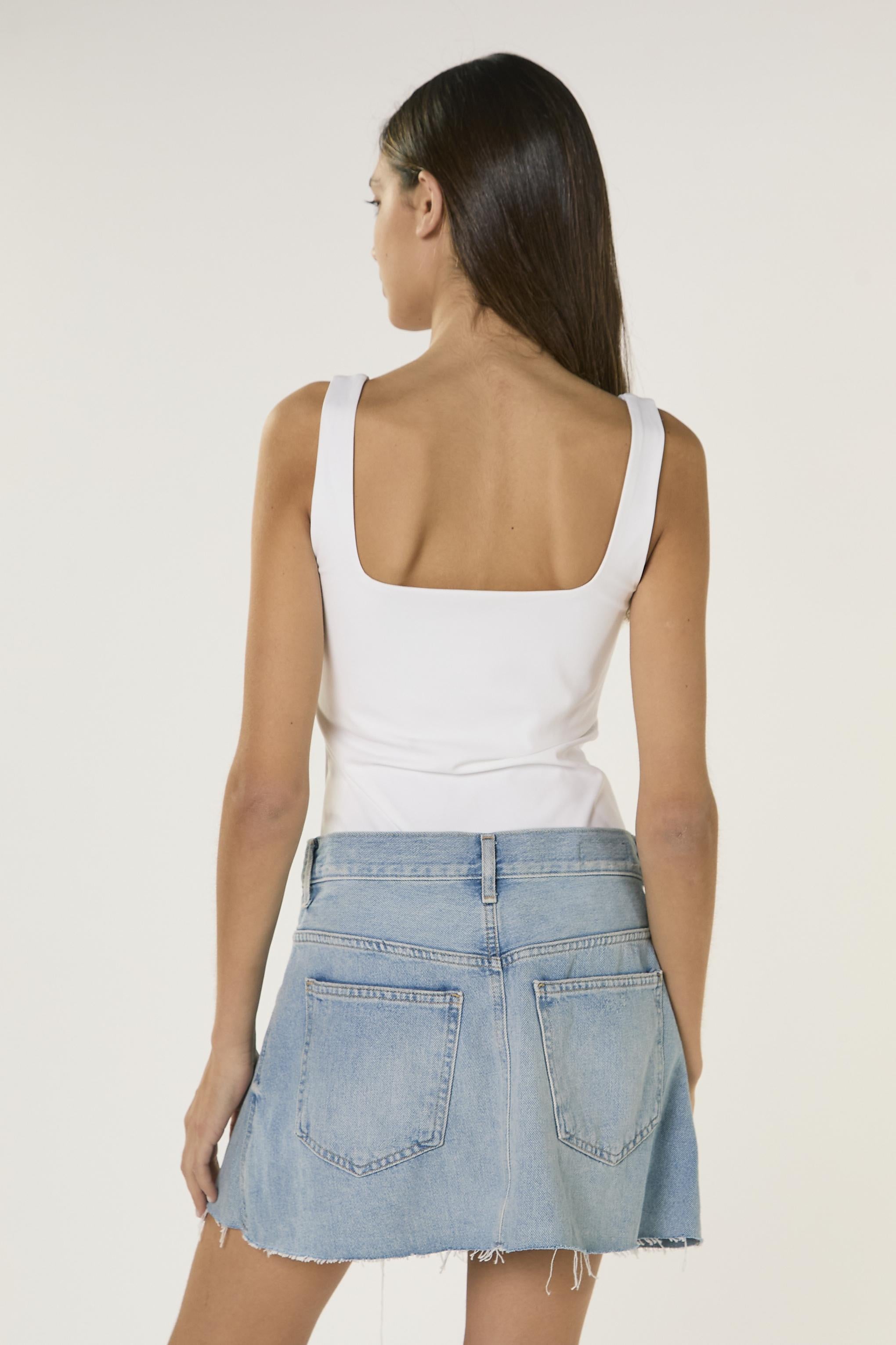 GONNA IN DENIM MINI KA7559 DENIM GLAMOROUS 
