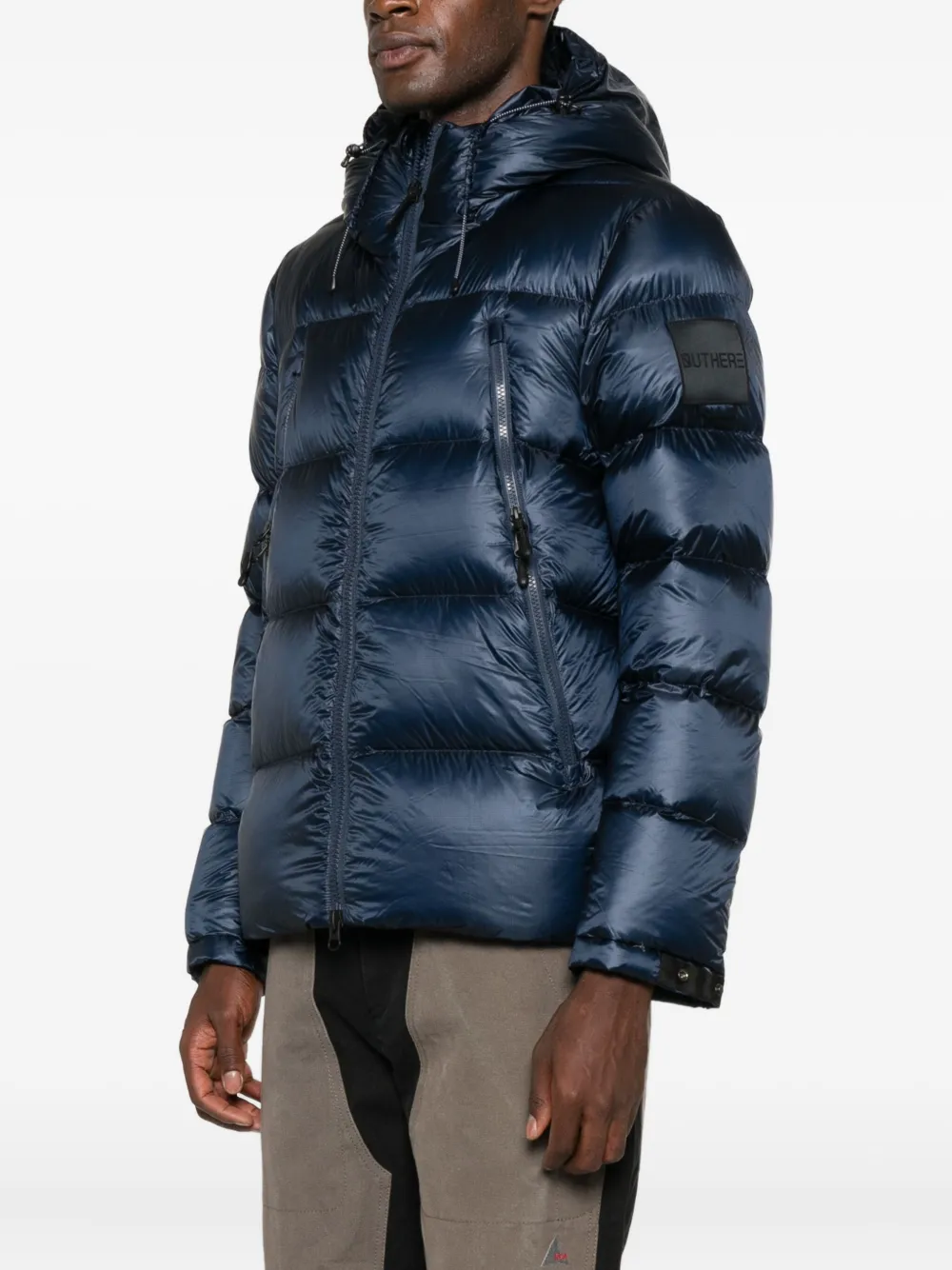 PIUMINO UOMO STRIFE IN PIUMA CON CAPPUCCIO NIGHTIME OUTHERE 4640-507A032 NIGHTIME OUTHERE 